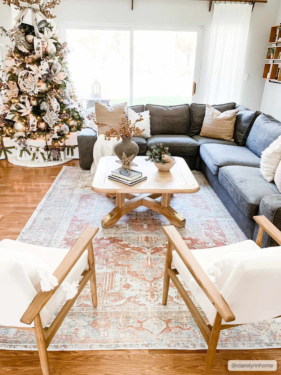 Rust Maayon Washable Rug - Bibenanova usa