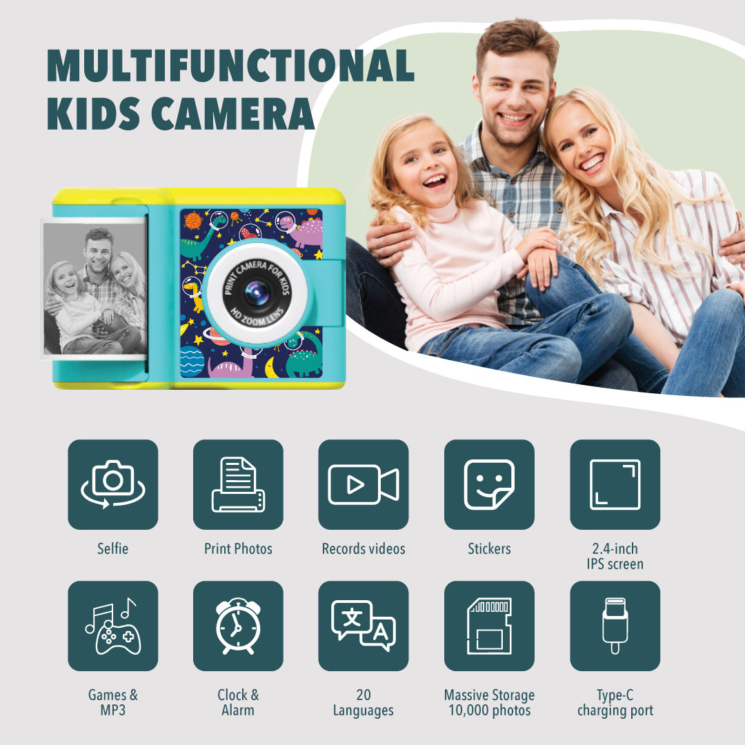 BibenaNova Instant Print Camera - Bibenanova usa