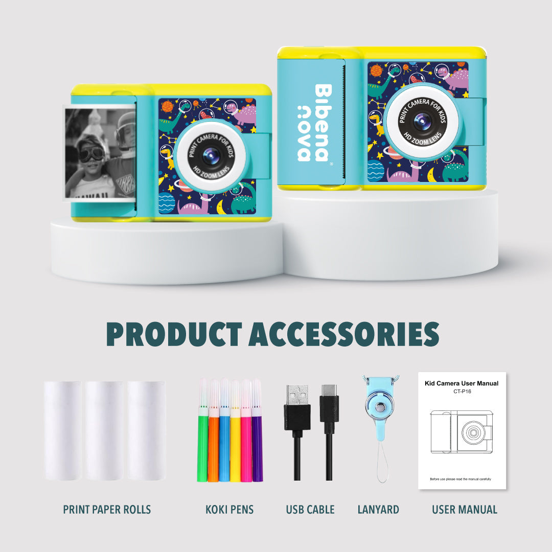 BibenaNova Instant Print Camera - Bibenanova usa