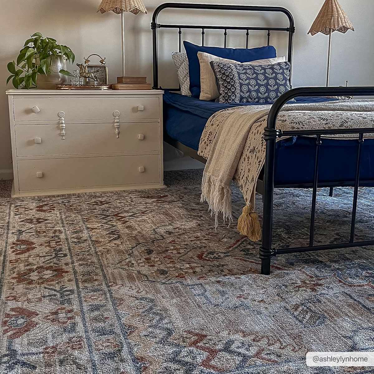 Erez Flat Pile Washable Rug - Promo - Bibenanova