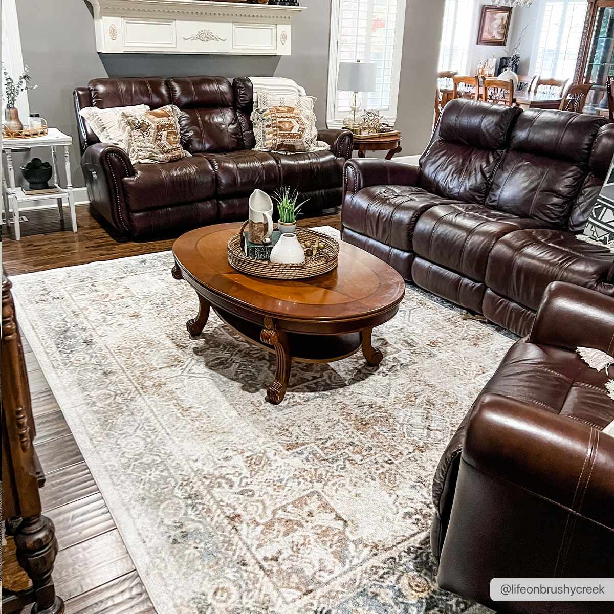 Heritage Style Flat Pile Washable Rug - Bibenanova usa