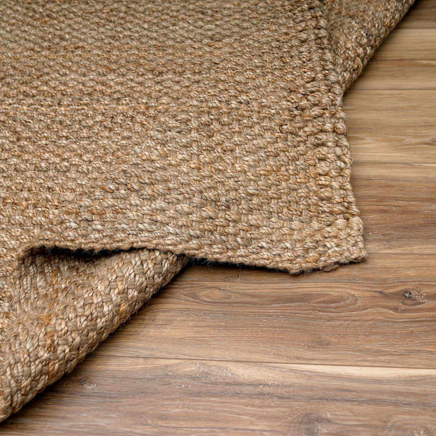 Herndon Braided Jute Rug - Bibenanova usa
