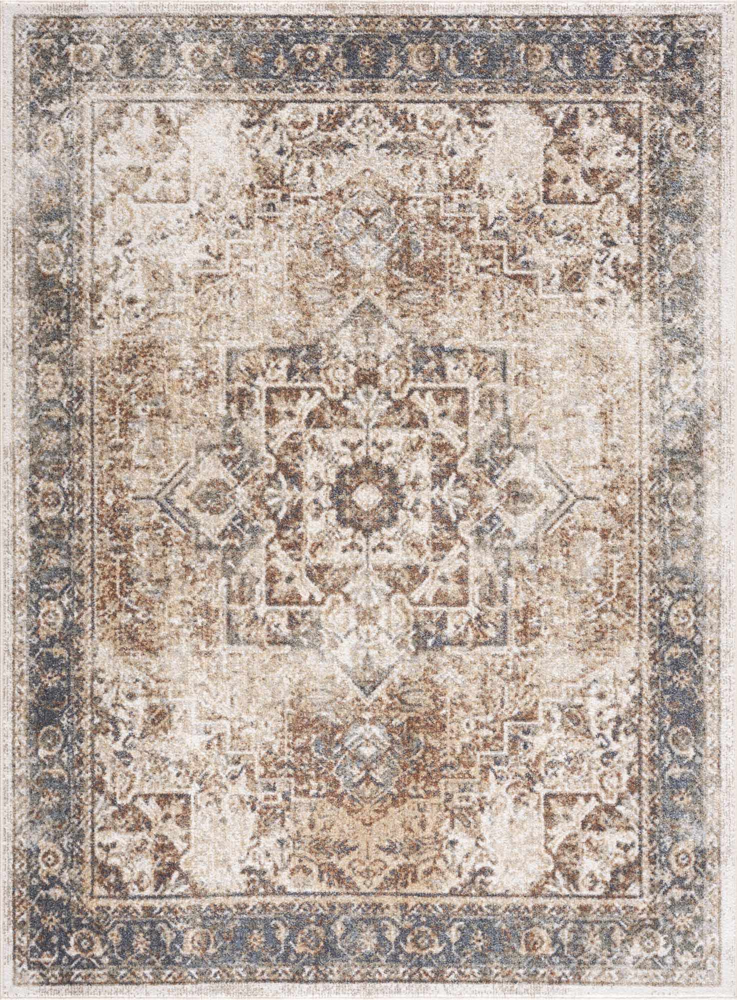 Heritage Style Flat Pile Washable Rug - Bibenanova usa