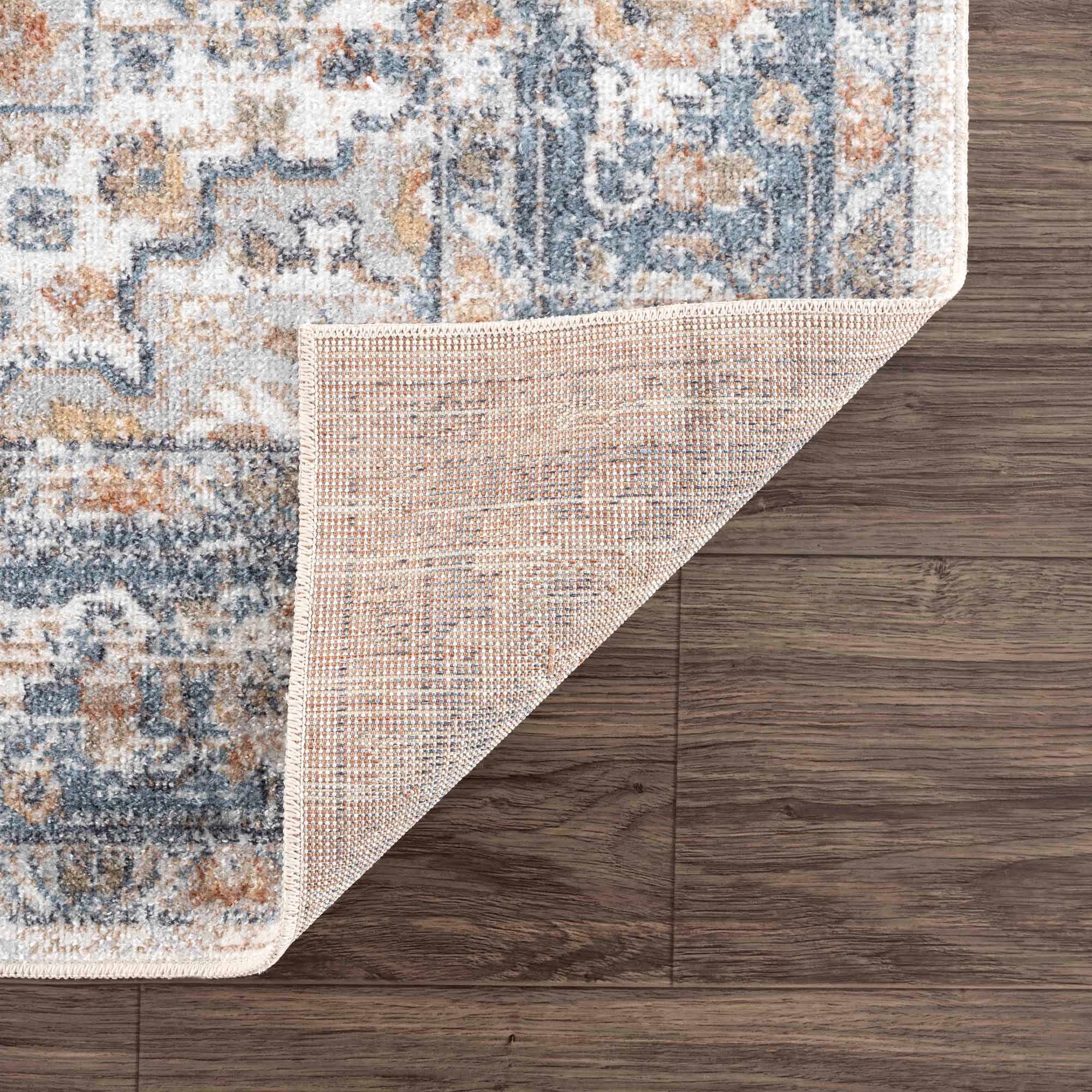 Ezri Flat Pile Washable Rug - Bibenanova usa