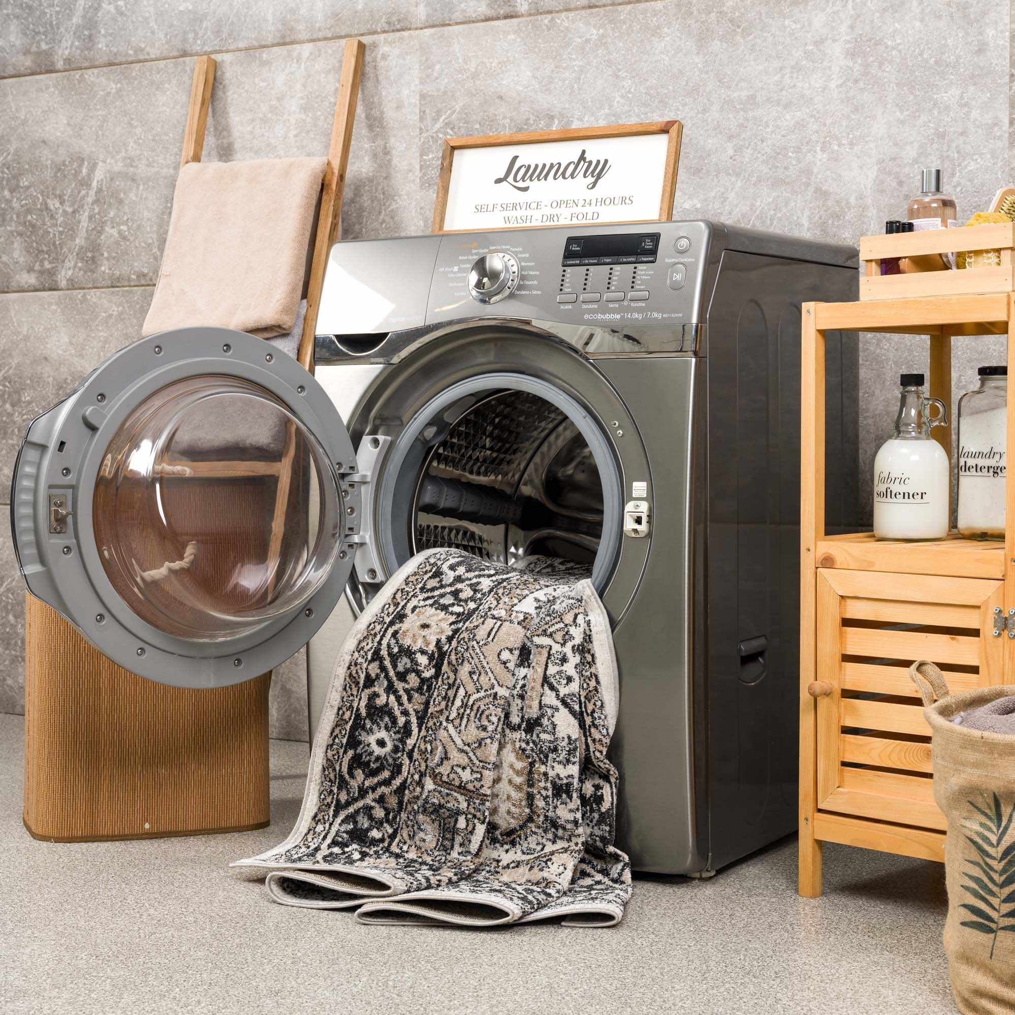 Cabacungan Washable Area Rug - Bibenanova usa