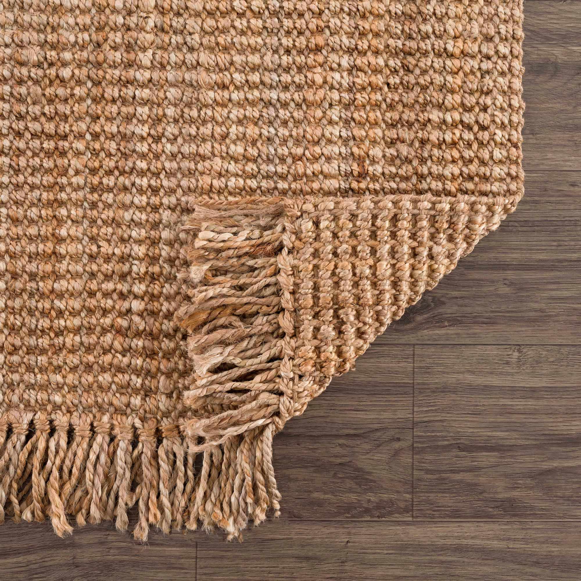 Senneterre Natural Jute Rug - Bibenanova usa