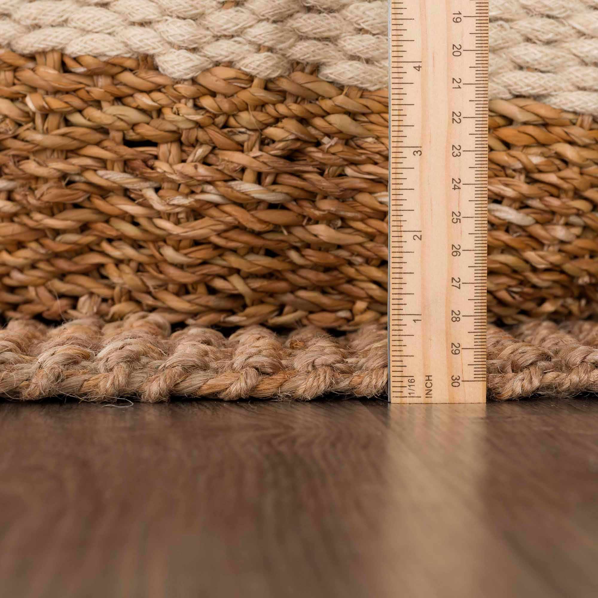 Senneterre Natural Jute Rug - Bibenanova usa