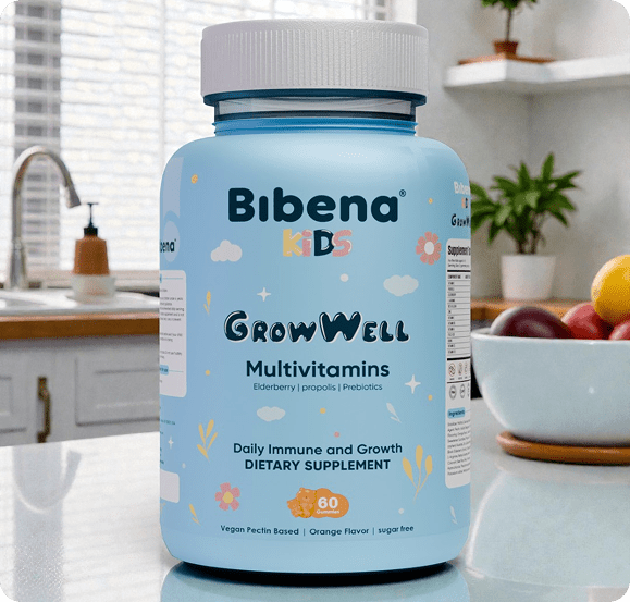 Bibena™ Growwell – Kids Daily Immune + Growth Gummy - Bibenanova