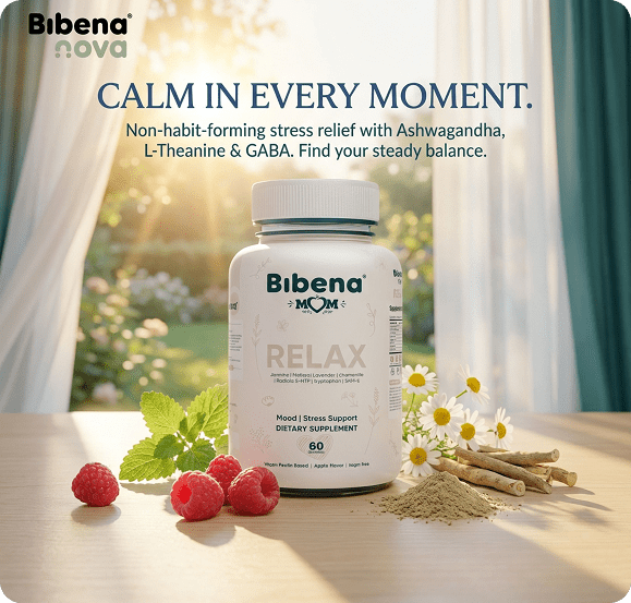 Bibena™ Mom Relax – Daily Calm & Sleep Support for Moms - Bibenanova
