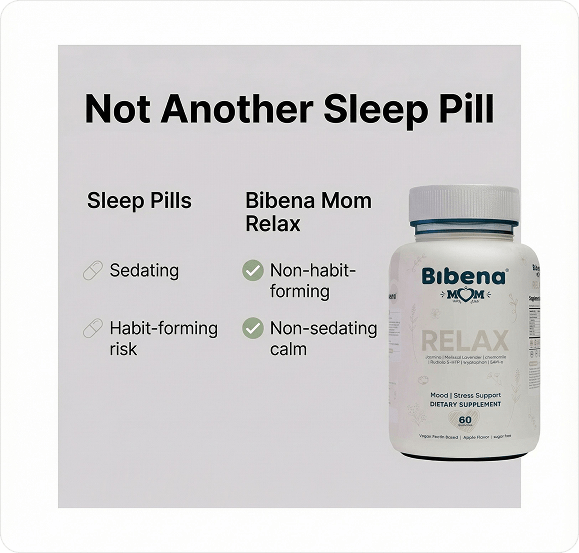 Bibena™ Mom Relax – Daily Calm & Sleep Support for Moms - Bibenanova