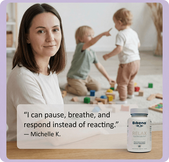 Bibena™ Mom Relax – Daily Calm & Sleep Support for Moms - Bibenanova
