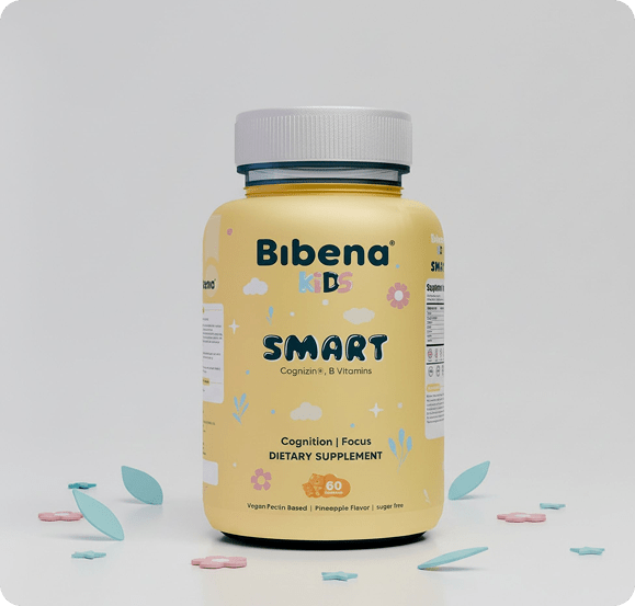 Bibena™ Kids Smart – Brain + Iron Gummy for Focus & Learning - Bibenanova