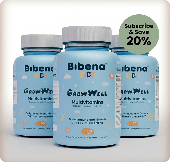 Bibena™ Growwell – Kids Daily Immune + Growth Gummy - Bibenanova