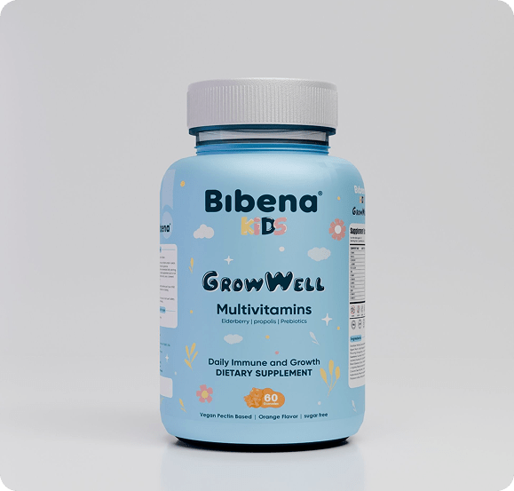 Bibena™ Growwell – Kids Daily Immune + Growth Gummy - Bibenanova