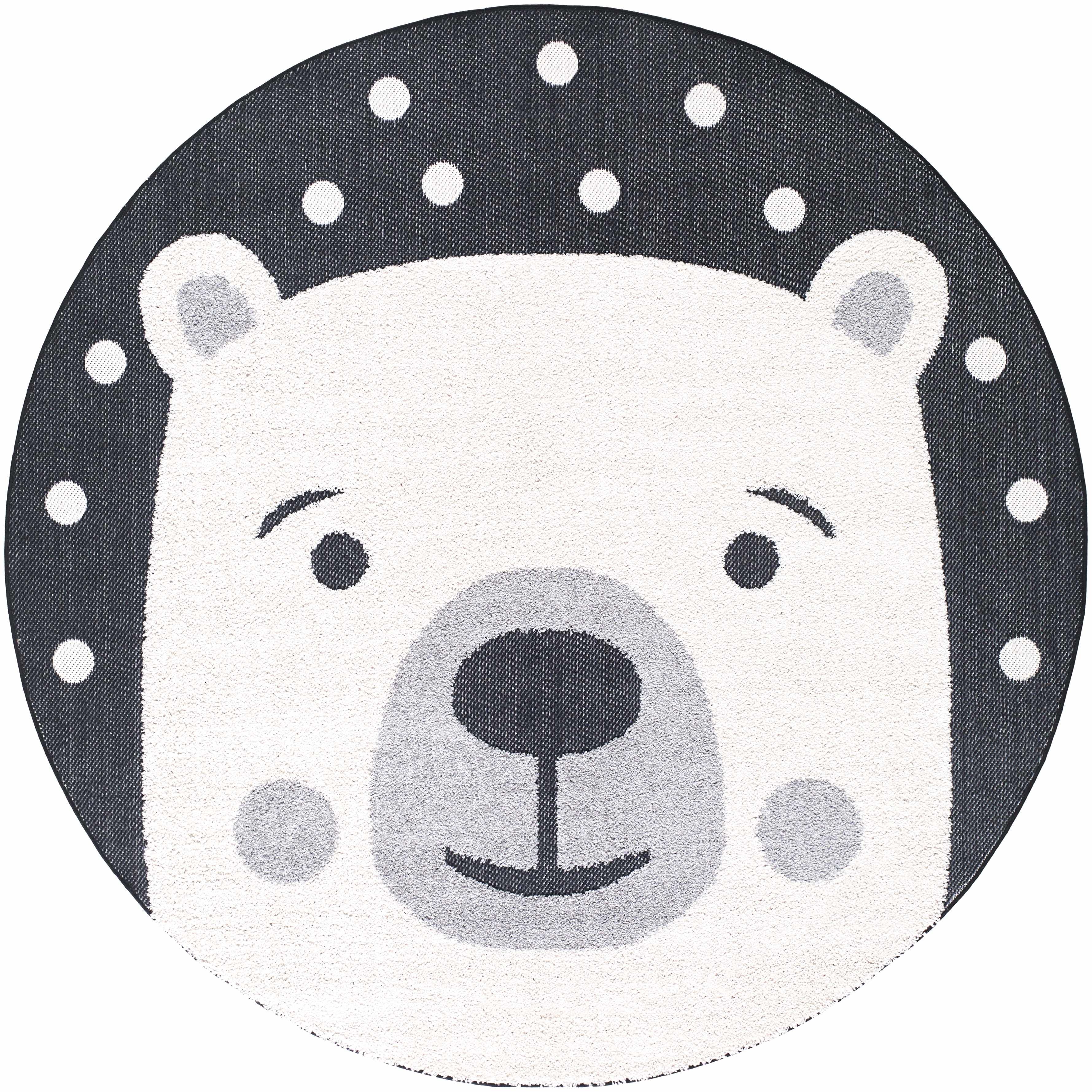 Kids Bear Animal Print Nursery Area Rug - Clearance - Bibenanova usa