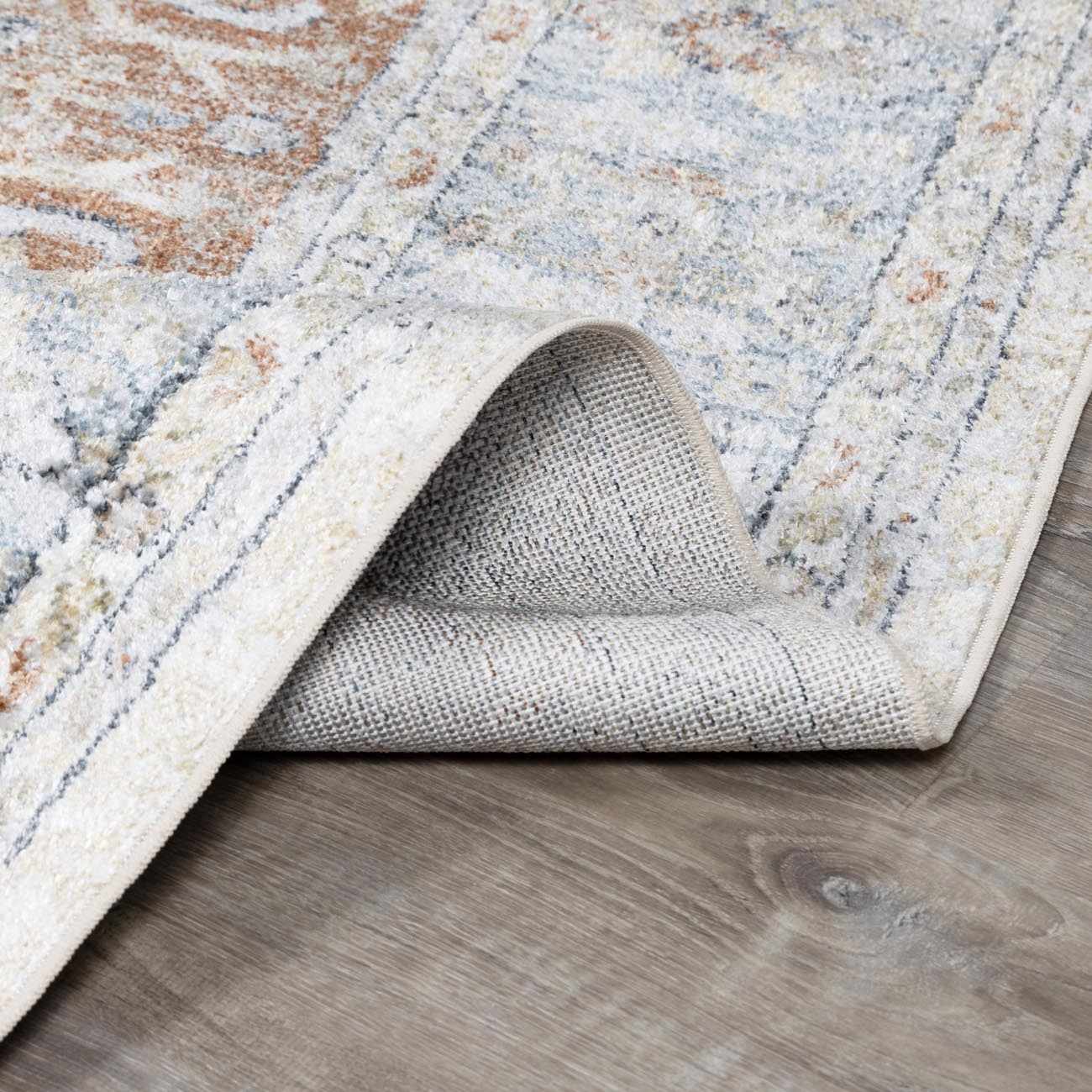 Emke Flat Pile Washable Rug - Bibenanova usa