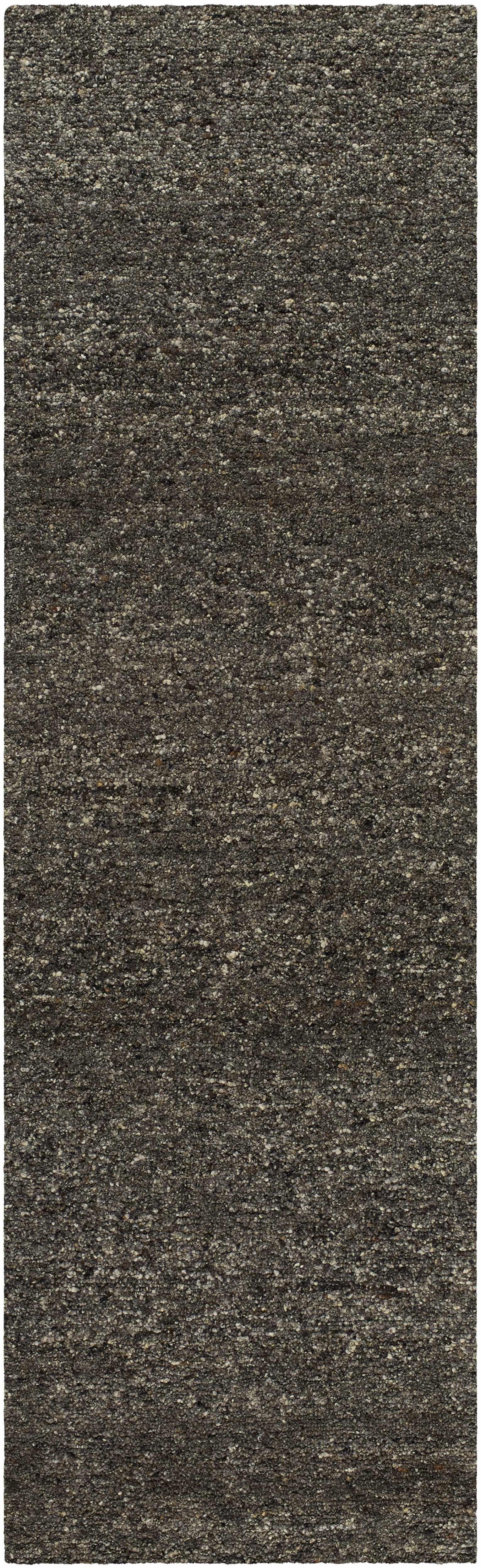 Sevan Black Wool Area Rug - Bibenanova