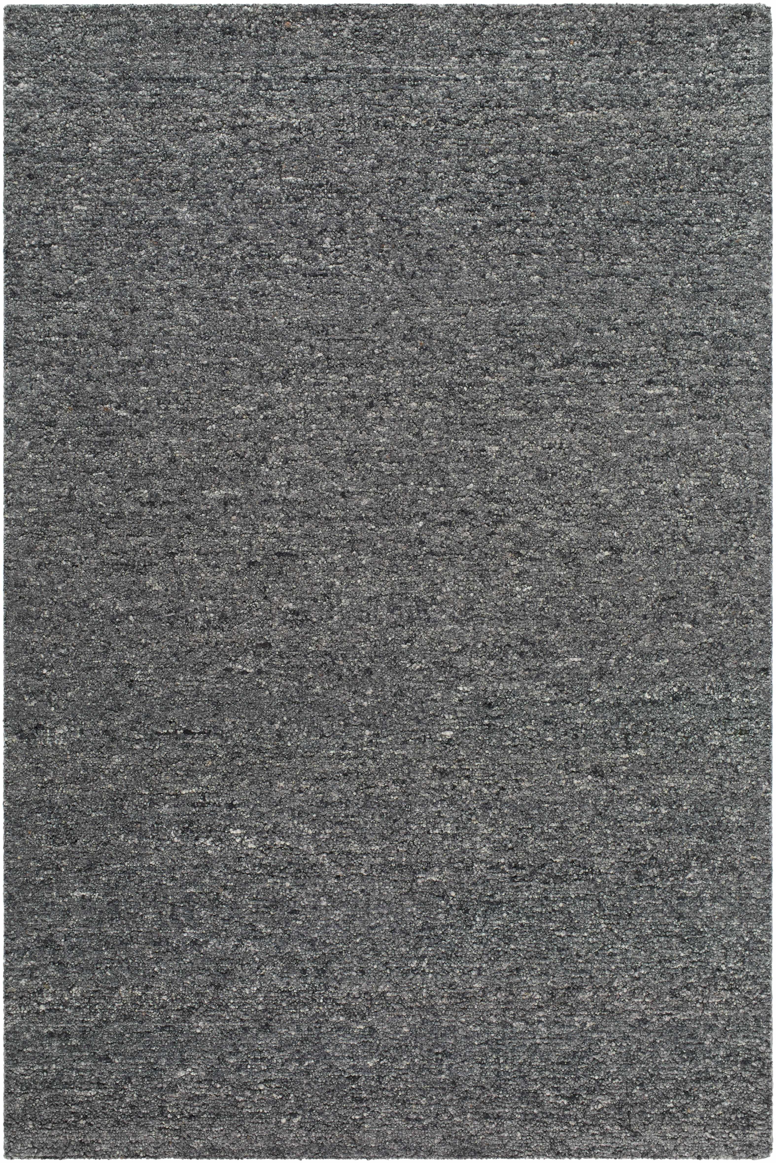 Sevan Charcoal Wool Area Rug - Bibenanova