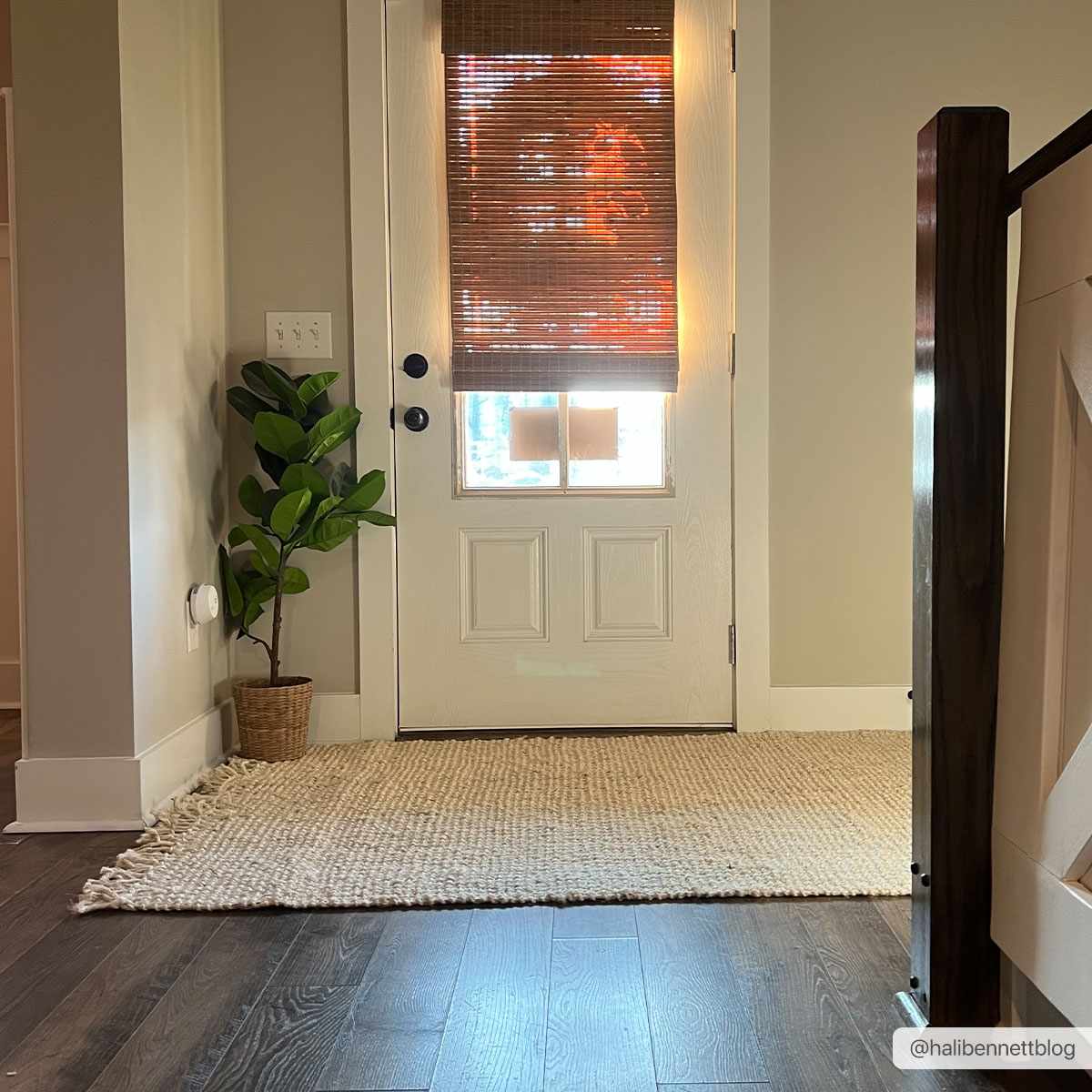 Senneterre Bleached Jute Rug - Bibenanova usa