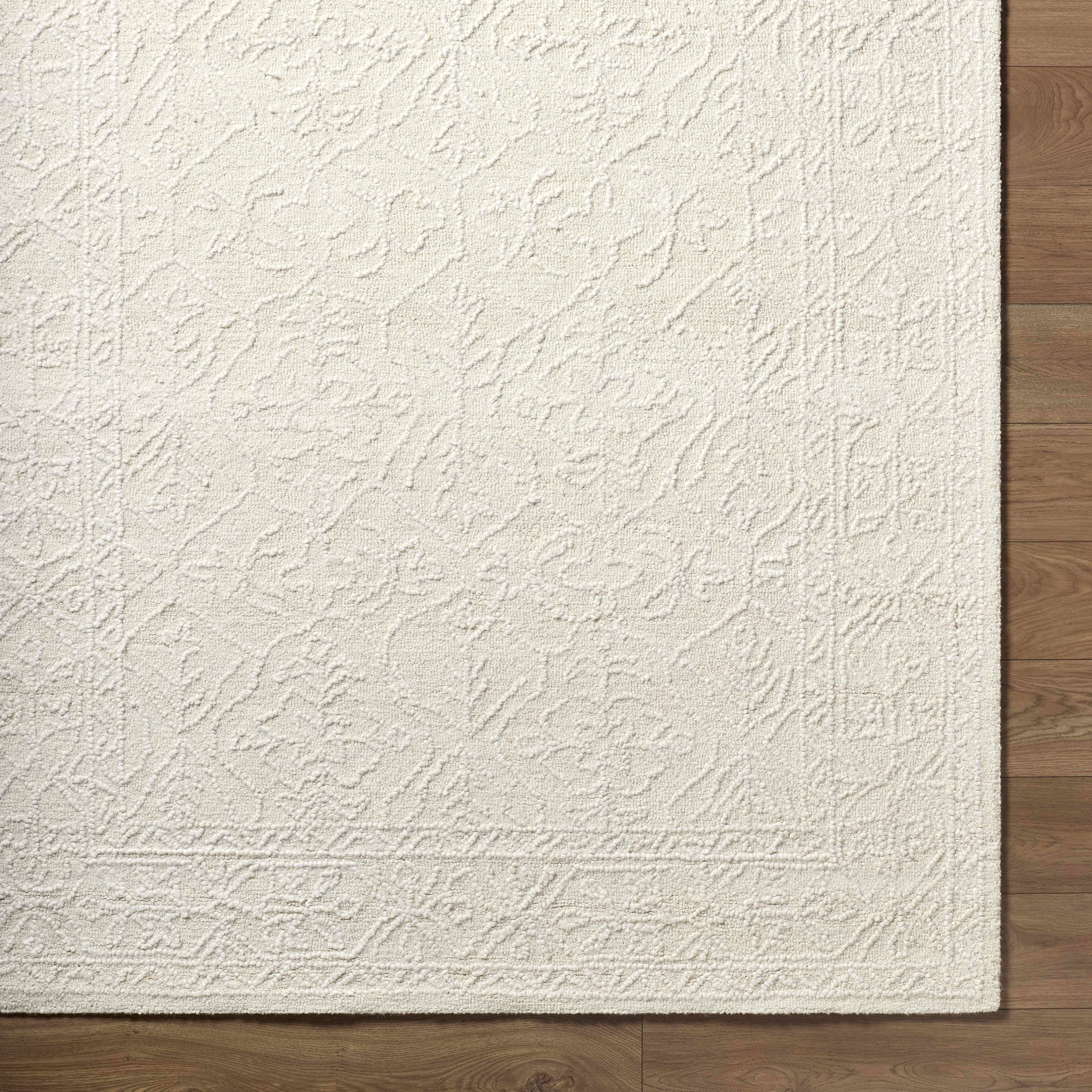 Yadid Cream Wool Area Rug - Bibenanova usa