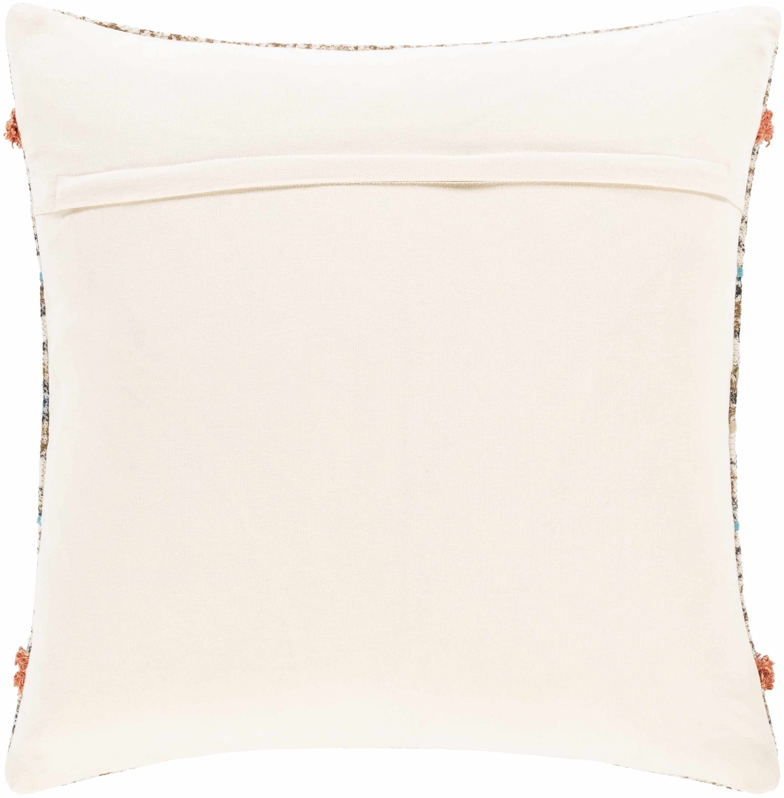 Amigo Boho Geometric Orange Accent Pillow - Bibenanova usa