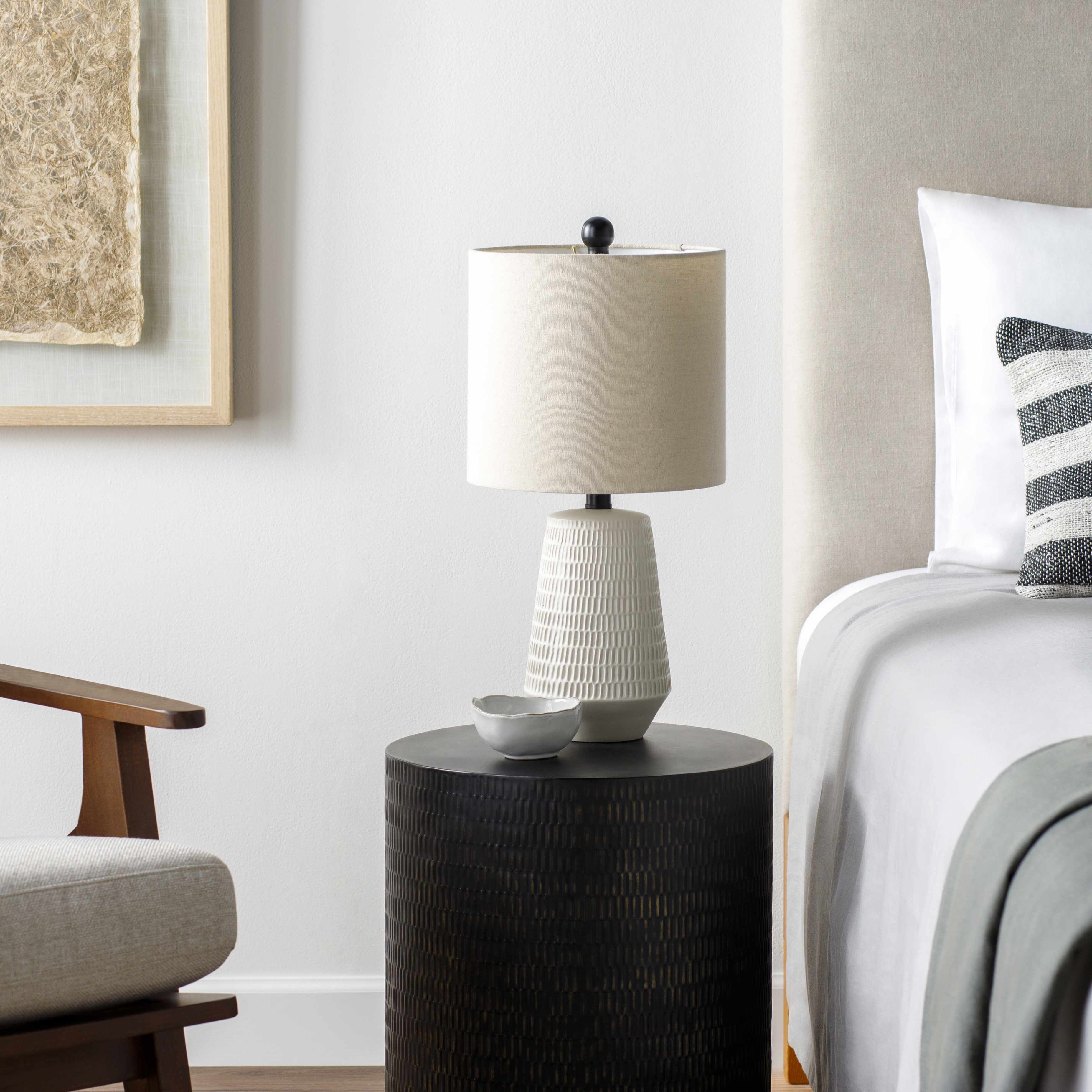 Berehomet Cream Table Lamp - Bibenanova