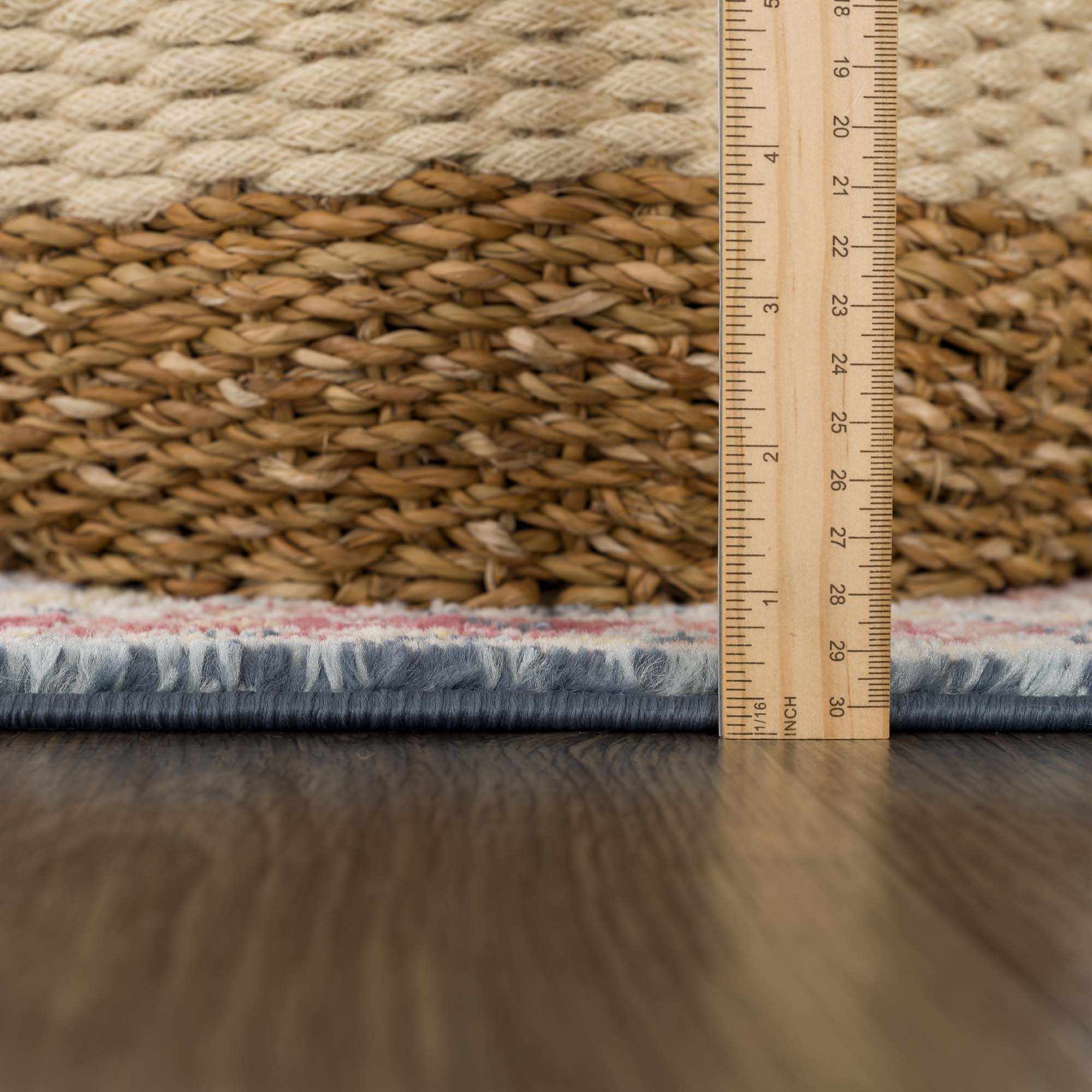 Brend Rust Medallion Area Rug - Clearance - Bibenanova