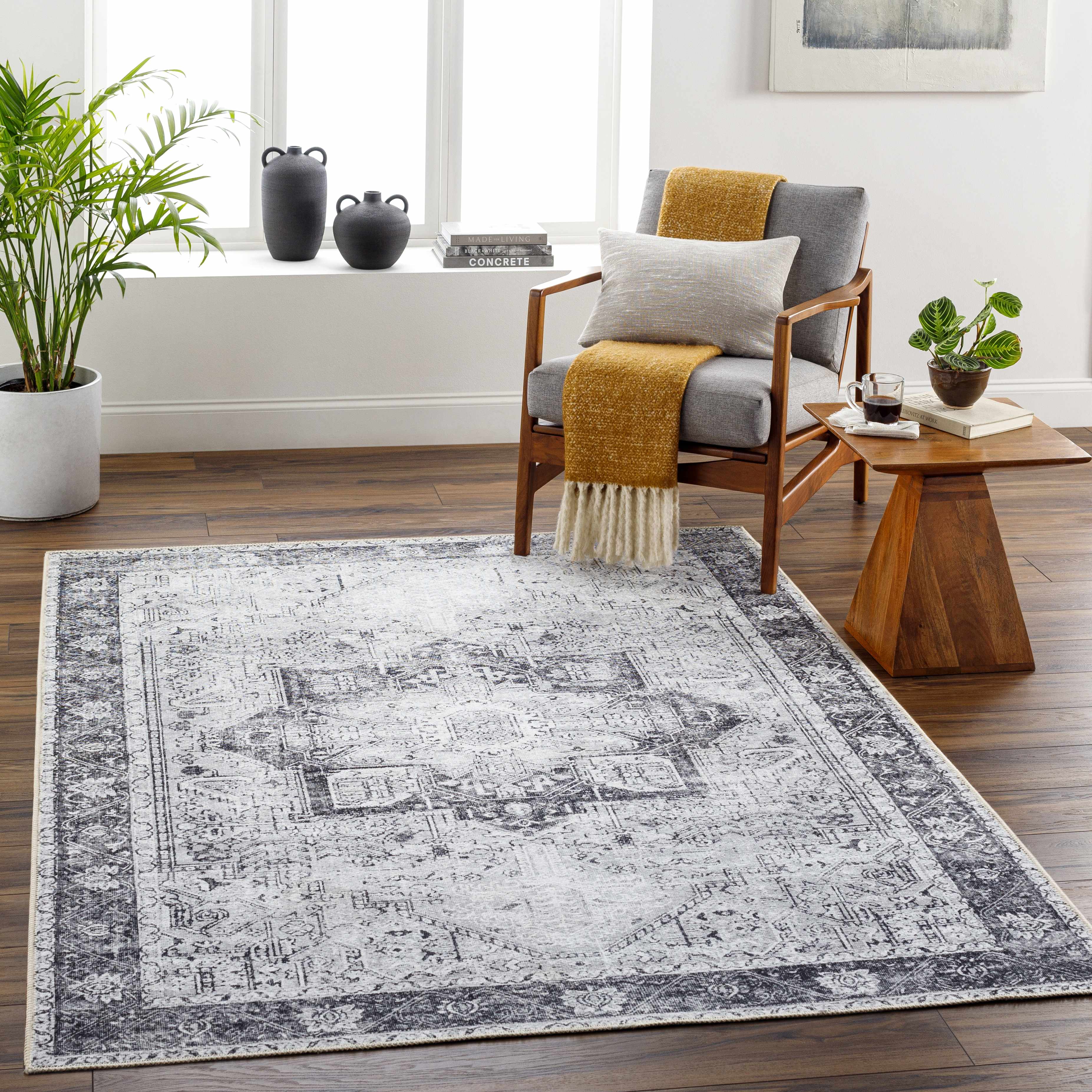 Kyan Washable Runner / Area Rug - Promo - Bibenanova