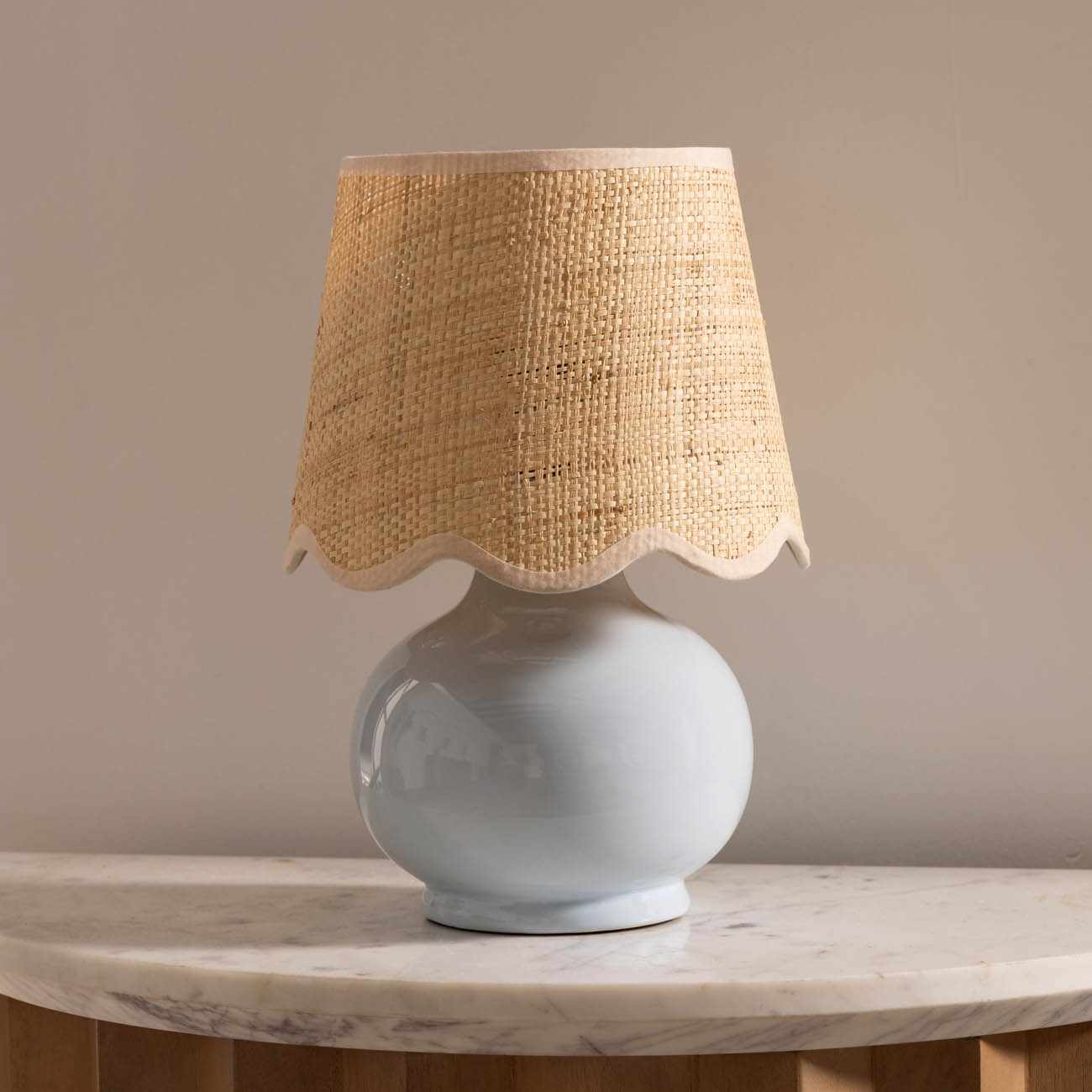 Theisseil Light Blue Table Lamp - Bibenanova usa