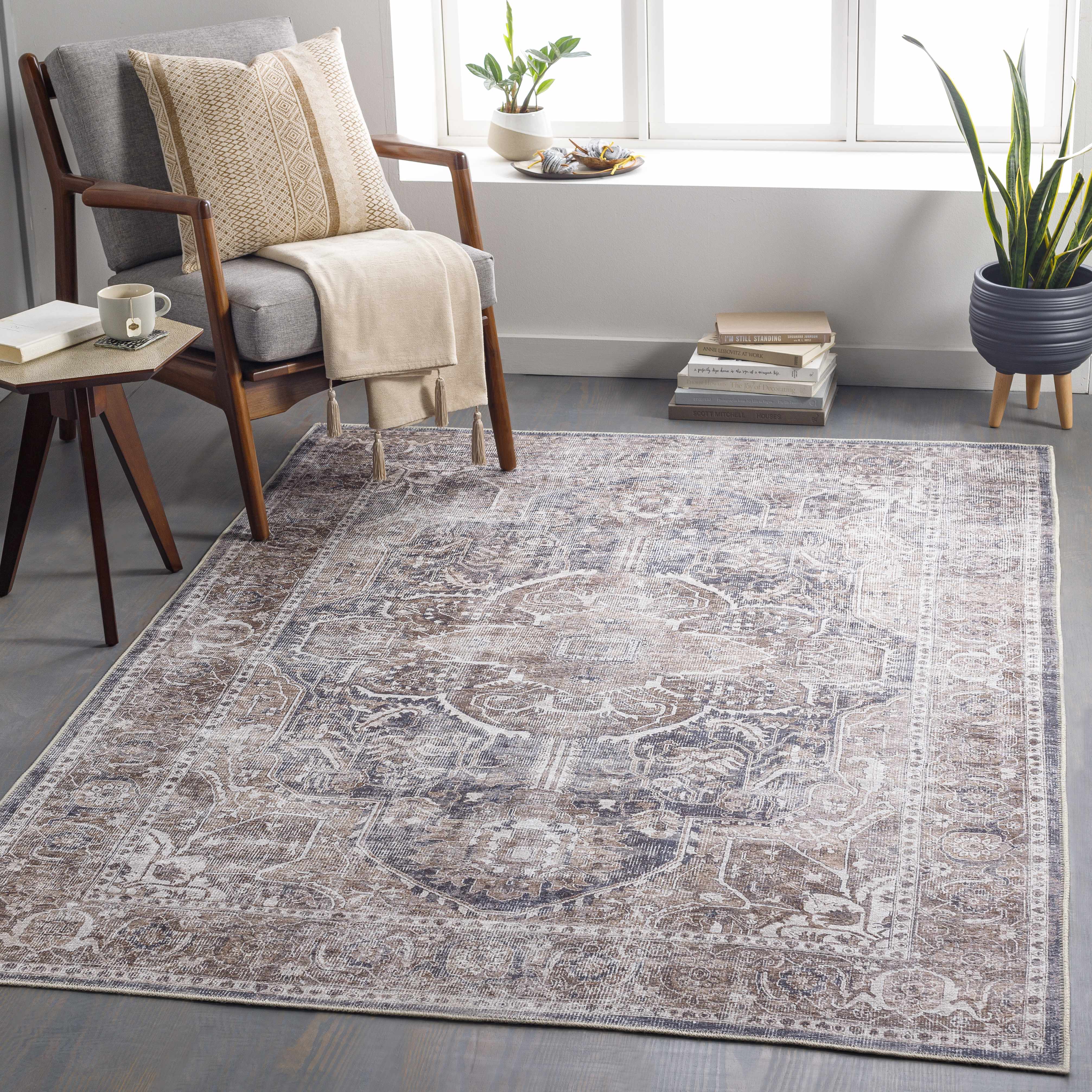 Mignon Washable Area Rug - Bibenanova usa