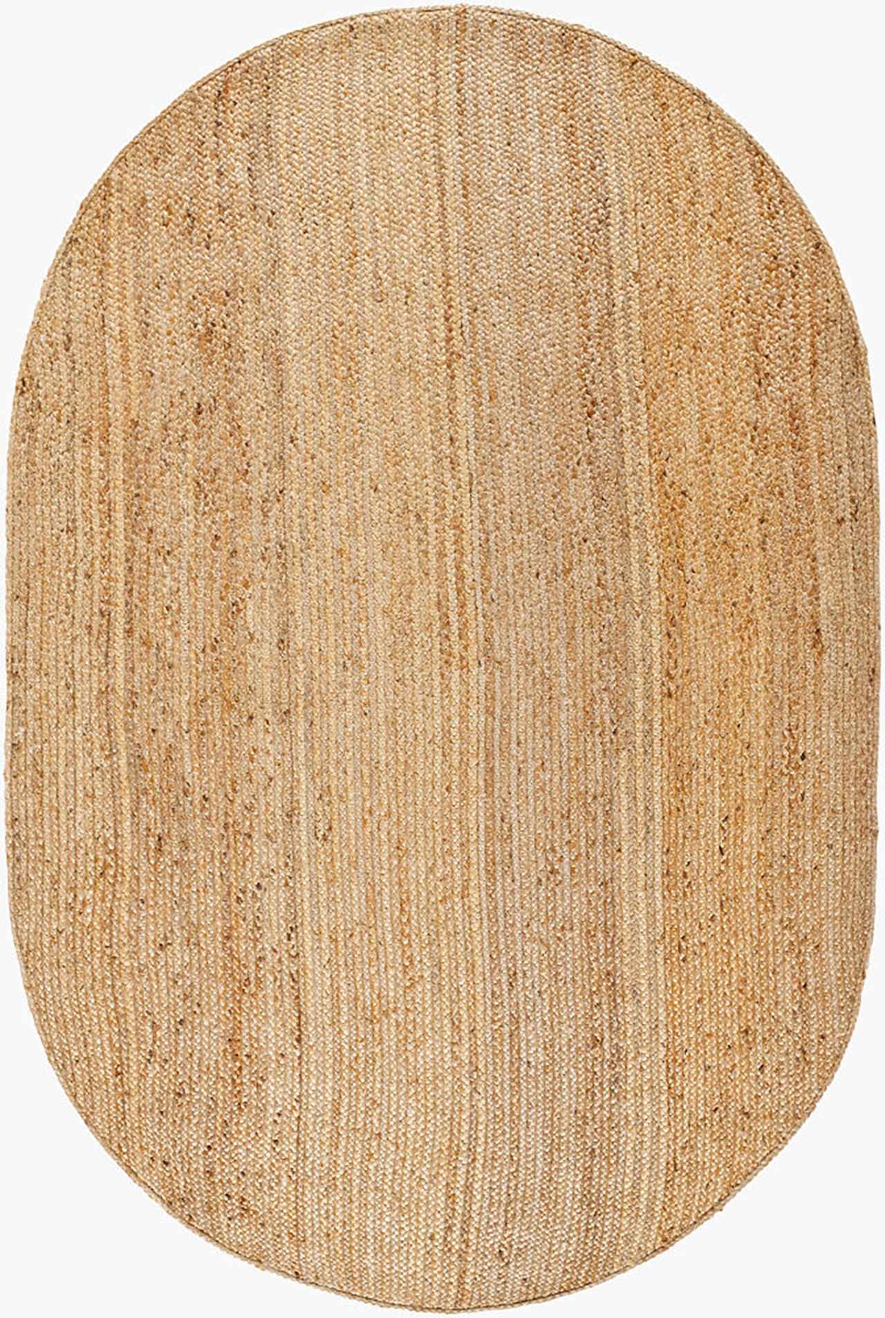 Shippagan Tan Jute Braided Rug - Bibenanova usa