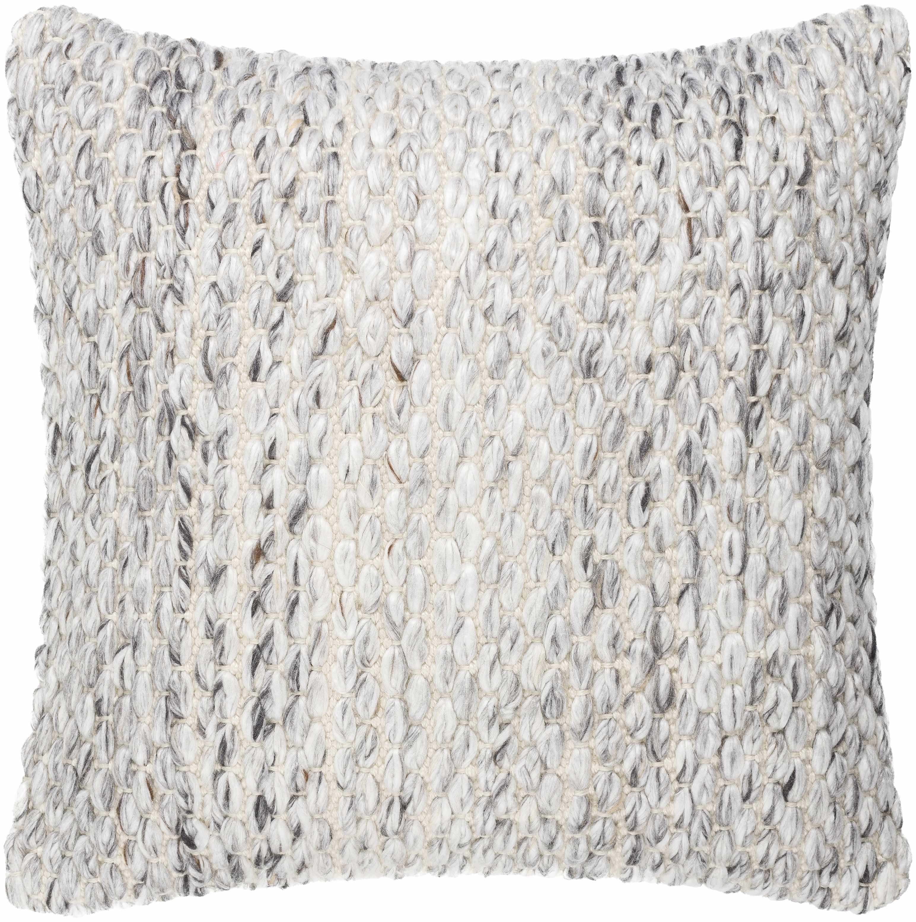 Renny Cozy Textured Throw Pillow - Bibenanova