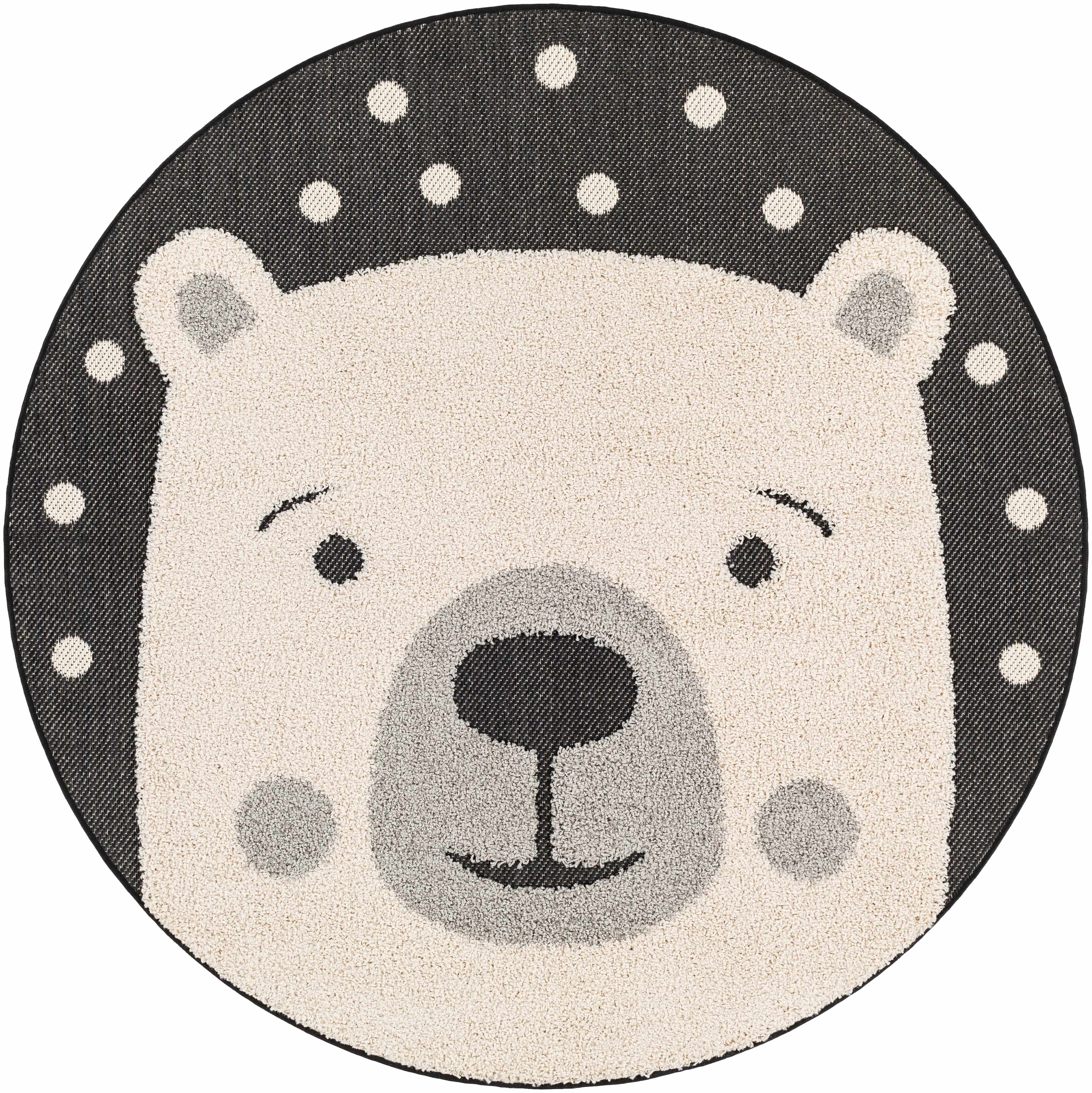 Kids Bear Animal Print Nursery Area Rug - Clearance - Bibenanova usa