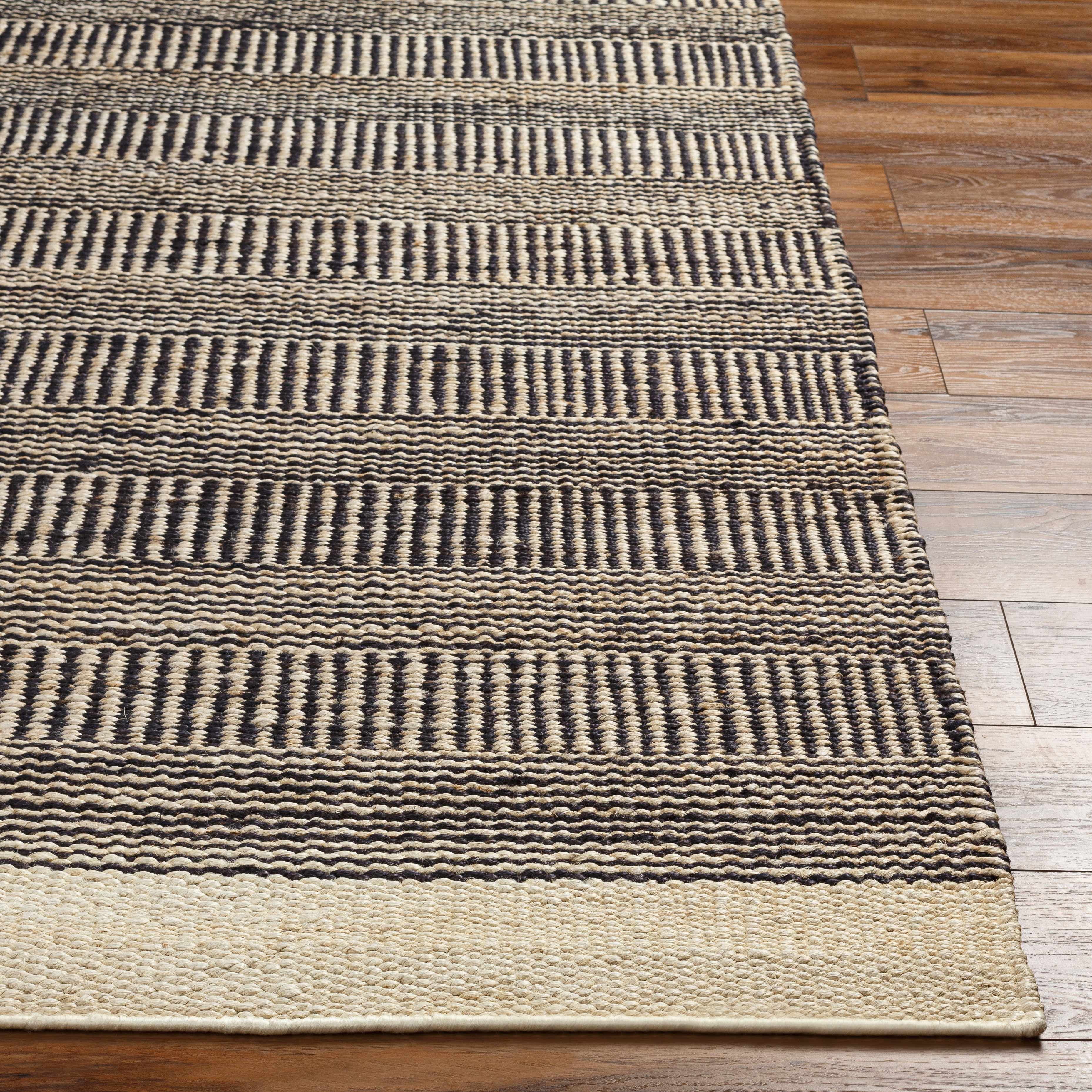 Black Elle Area Rug - Clearance - Bibenanova