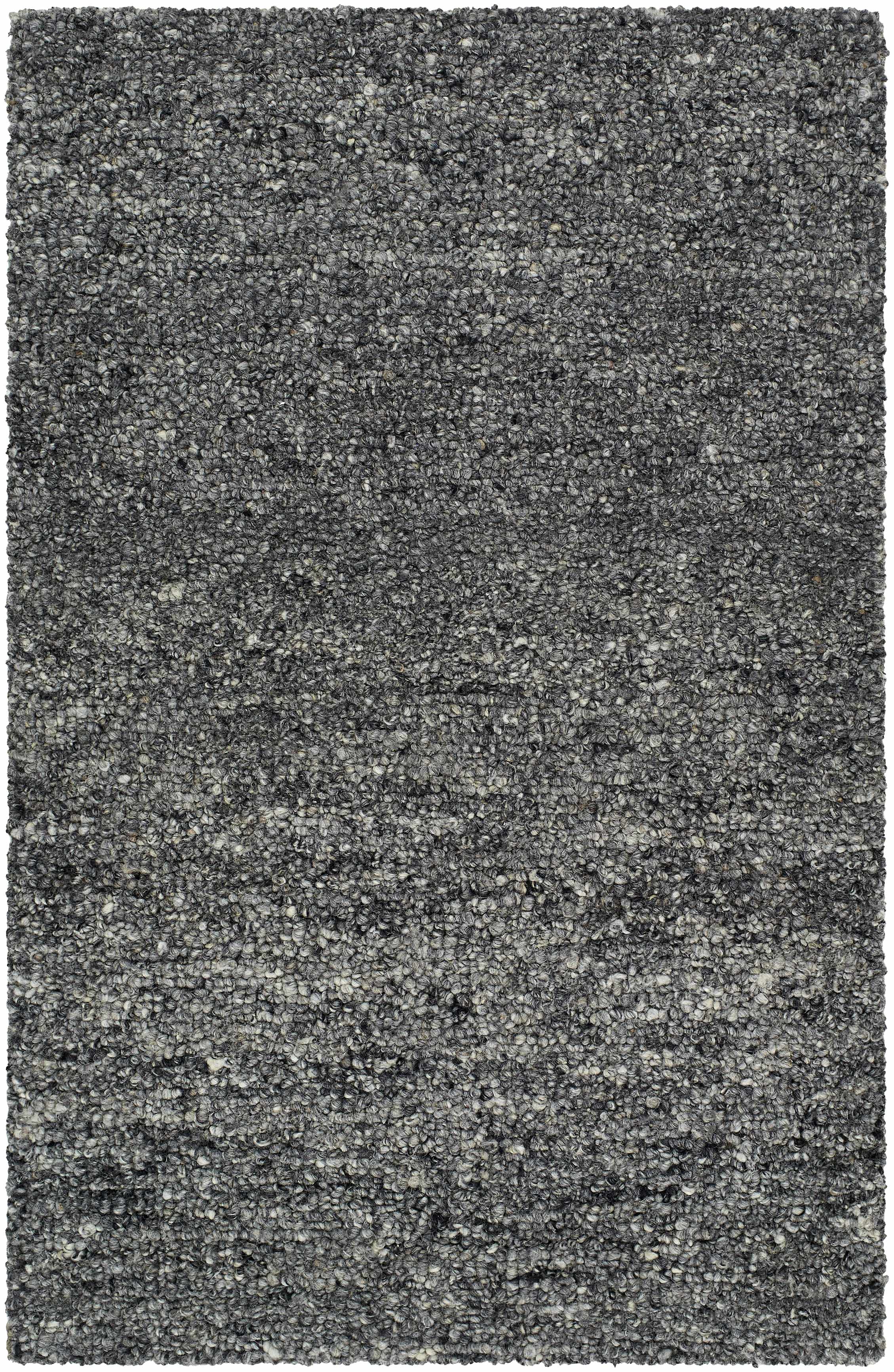 Sevan Charcoal Wool Area Rug - Bibenanova