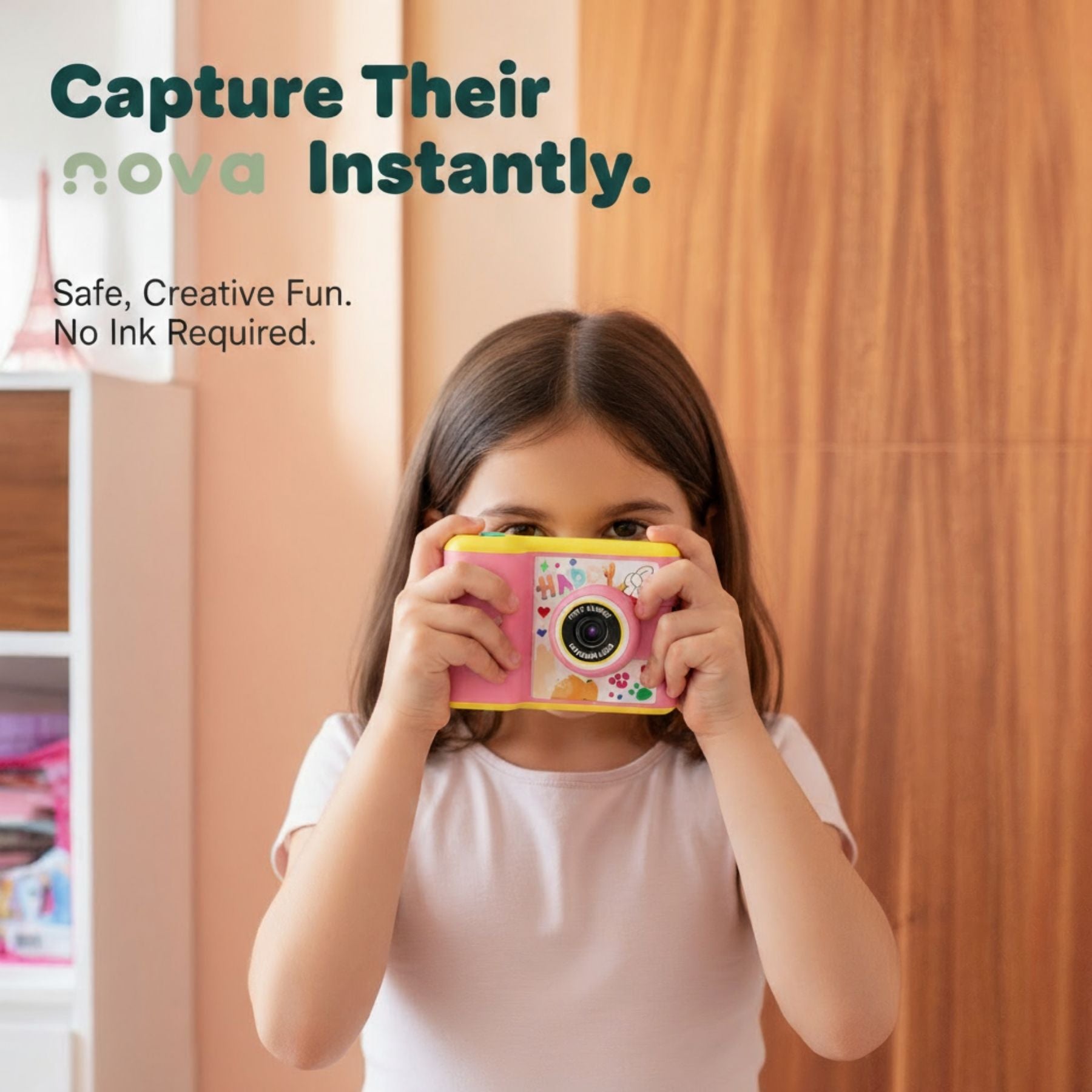 BibenaNova Instant Print Camera