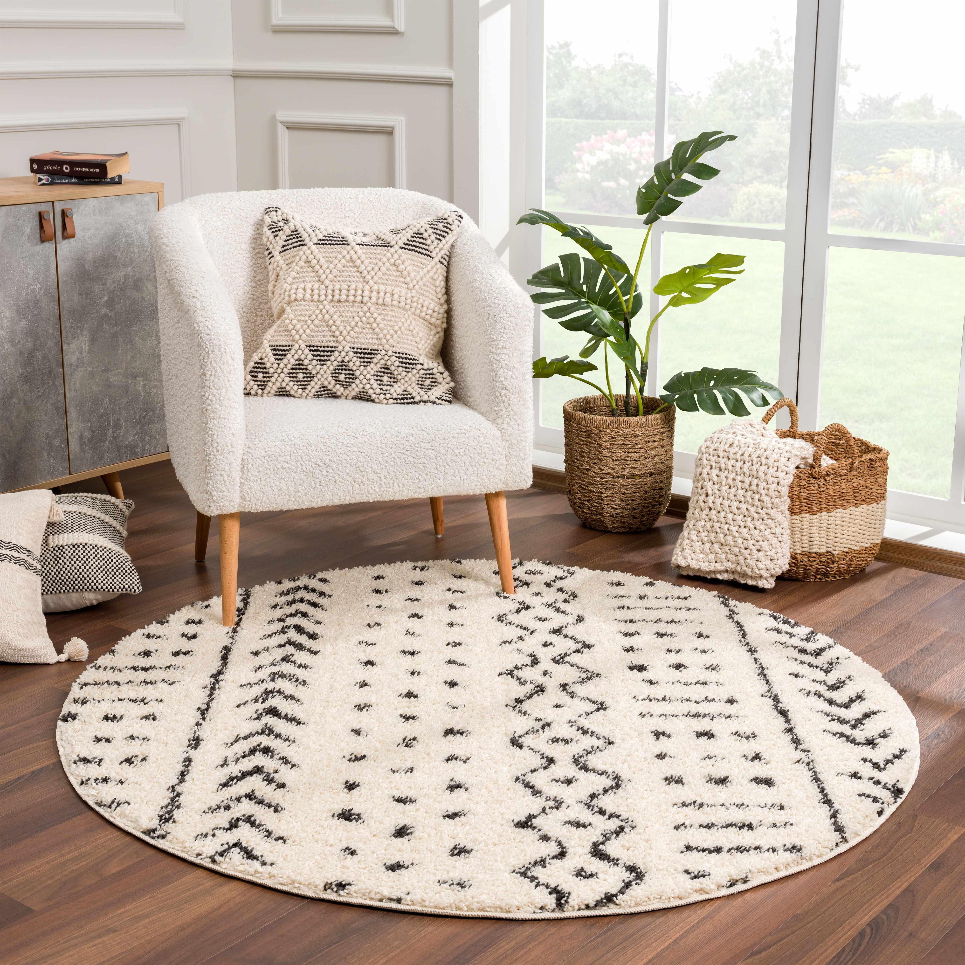 Hauppauge Berber Shag Carpet - Bibenanova