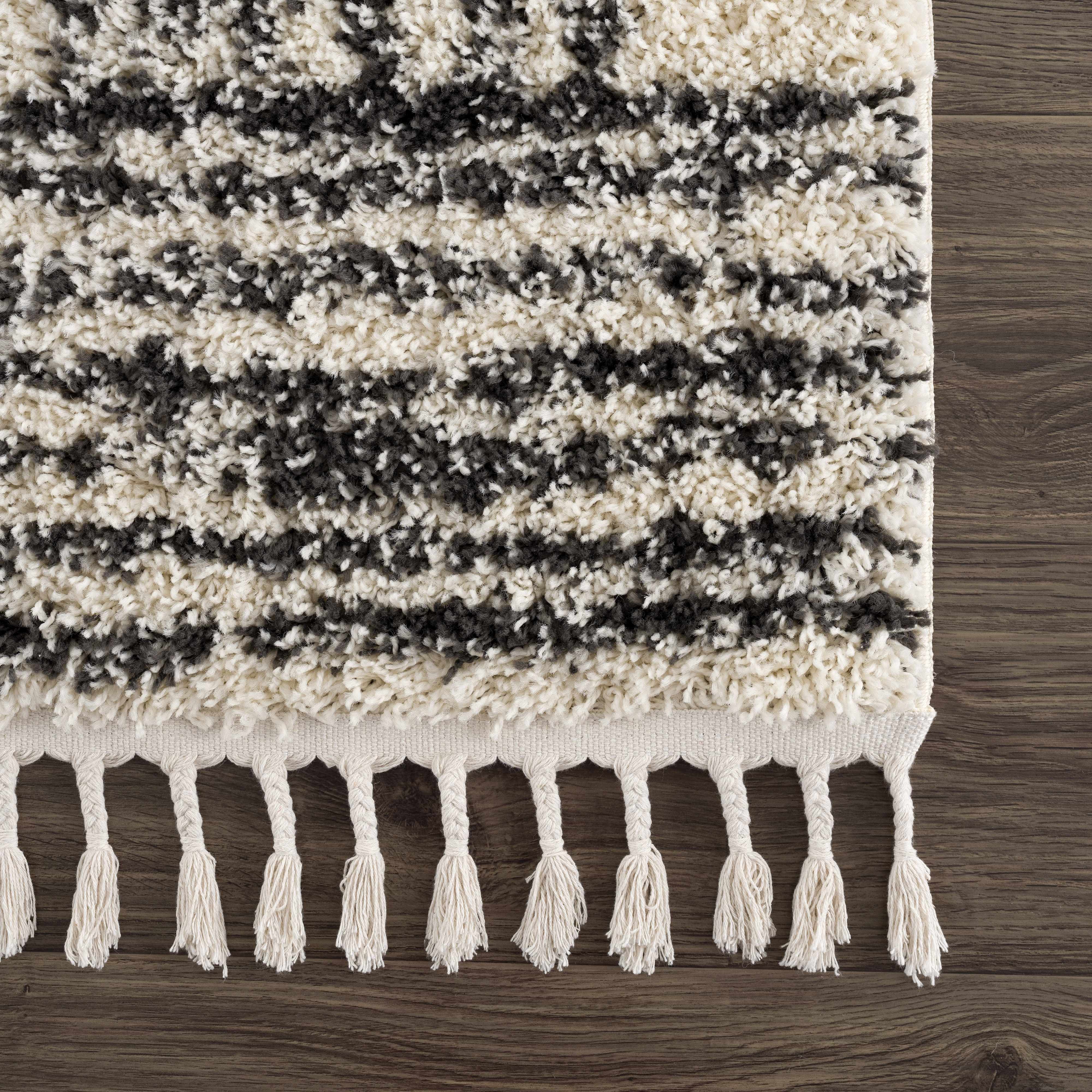 Fishhook Berber Shag Rug - Bibenanova usa