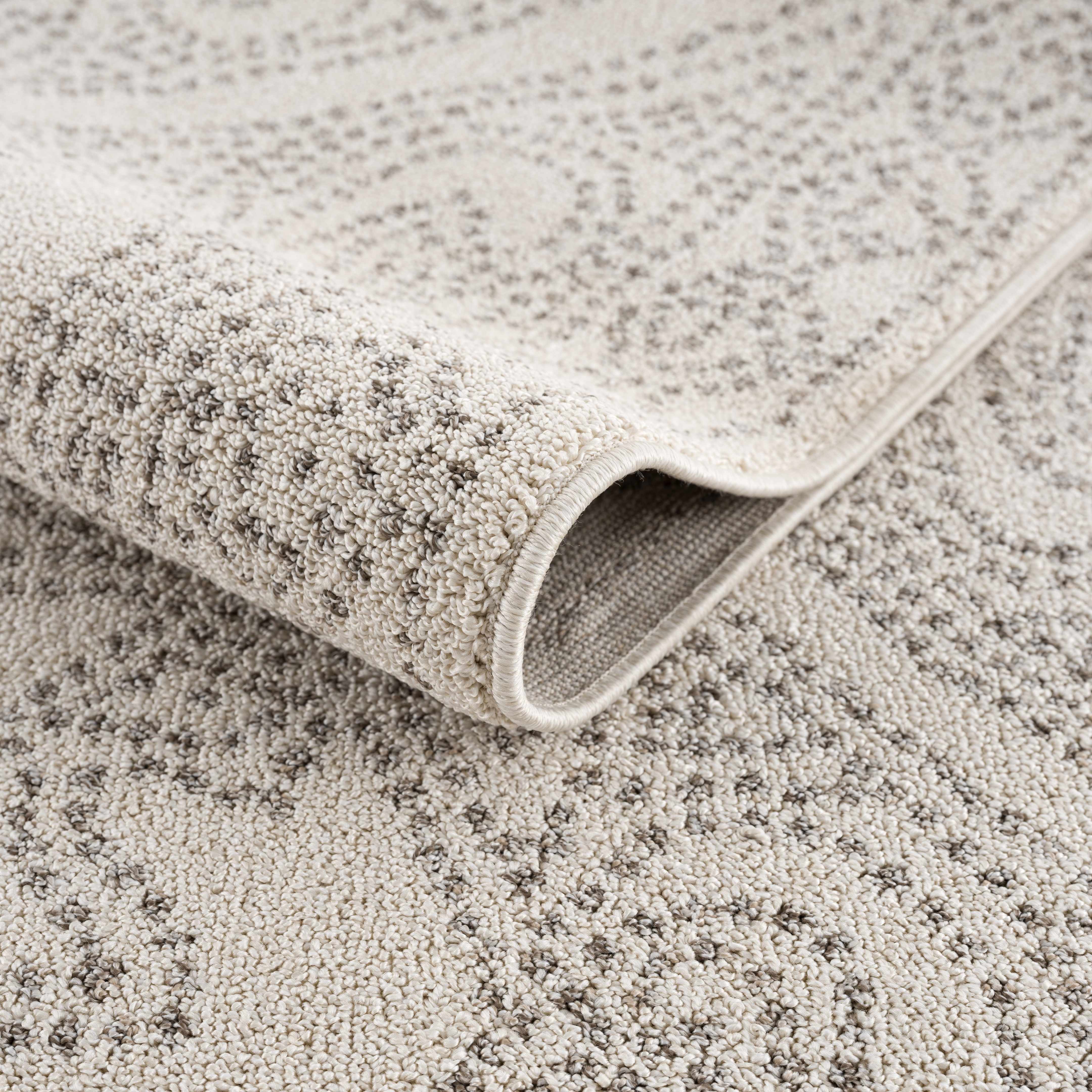 Birdwood Cream & Brown Area Rug - Bibenanova