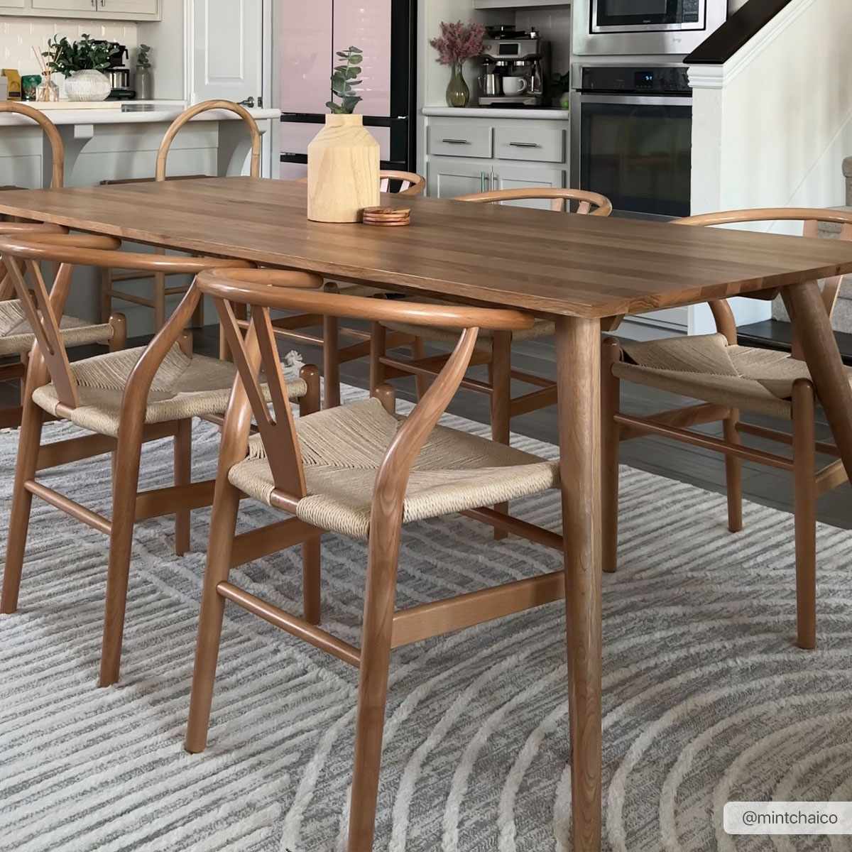 Dauin 3D Rainbow Area Rug with Tassels - Bibenanova