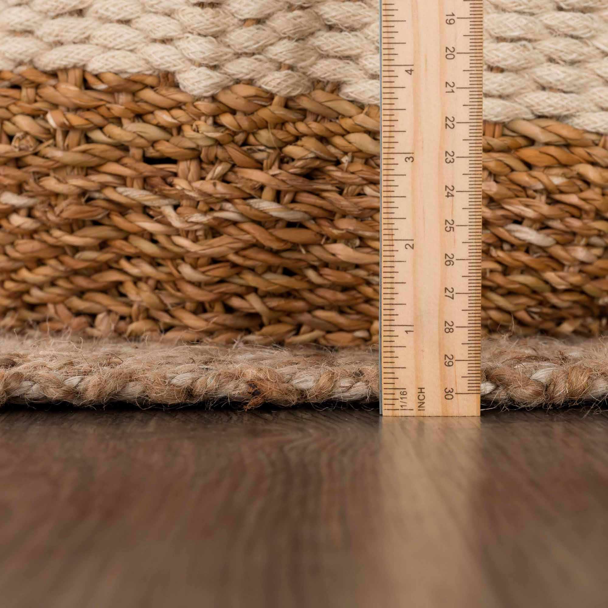 Herndon Braided Jute Rug - Bibenanova usa