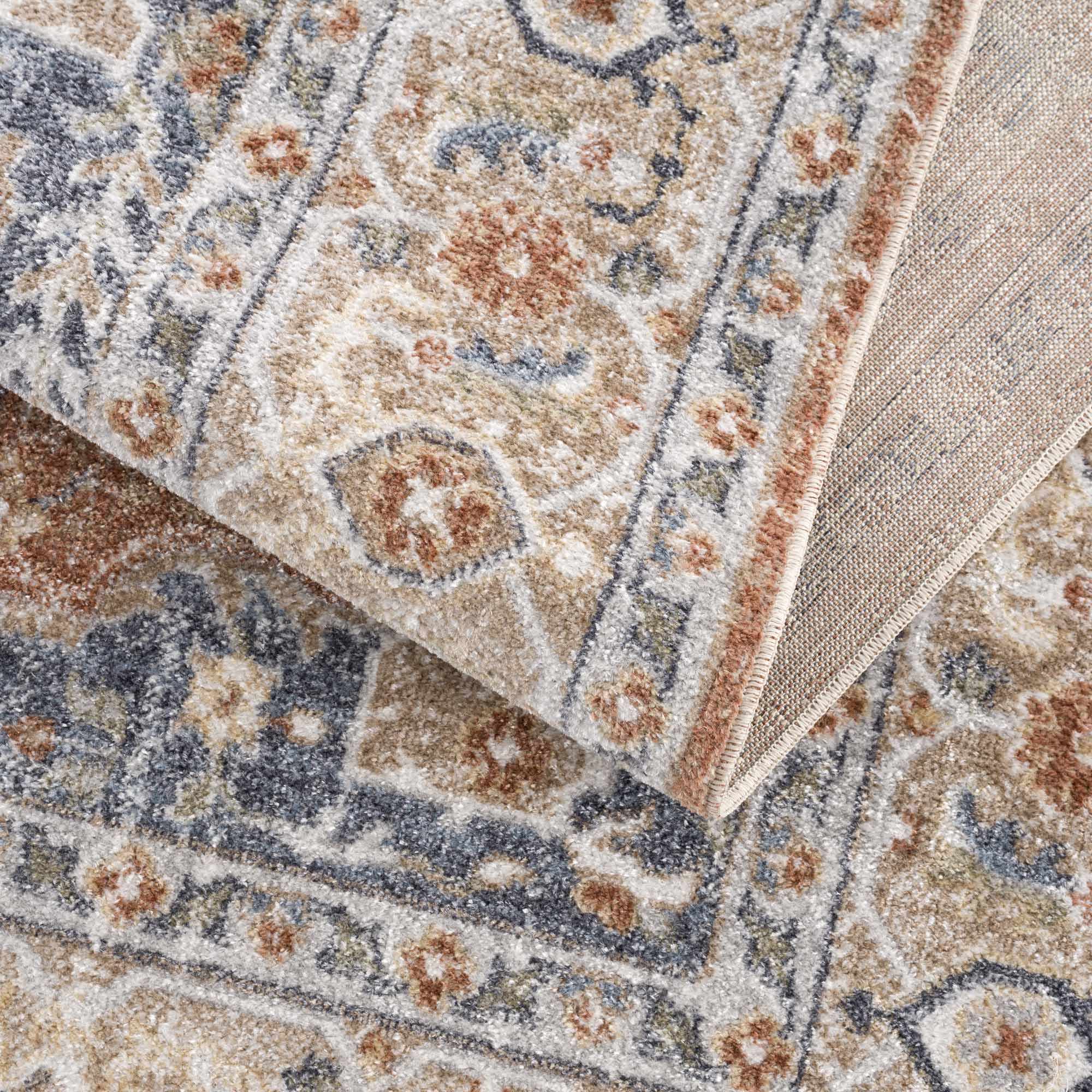 Gael Rust Boutique Washable Rug - Bibenanova usa