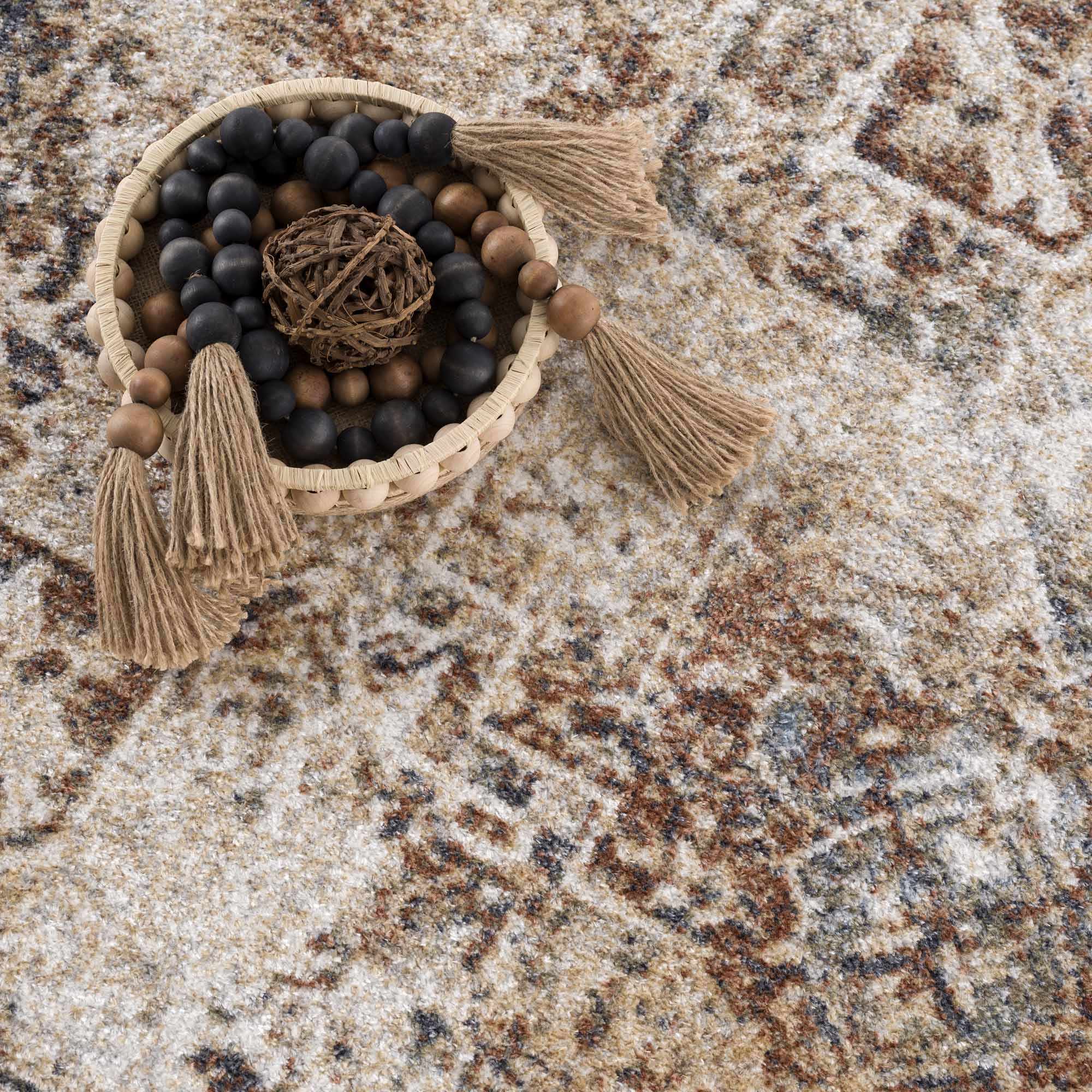 Heritage Style Flat Pile Washable Rug - Bibenanova usa