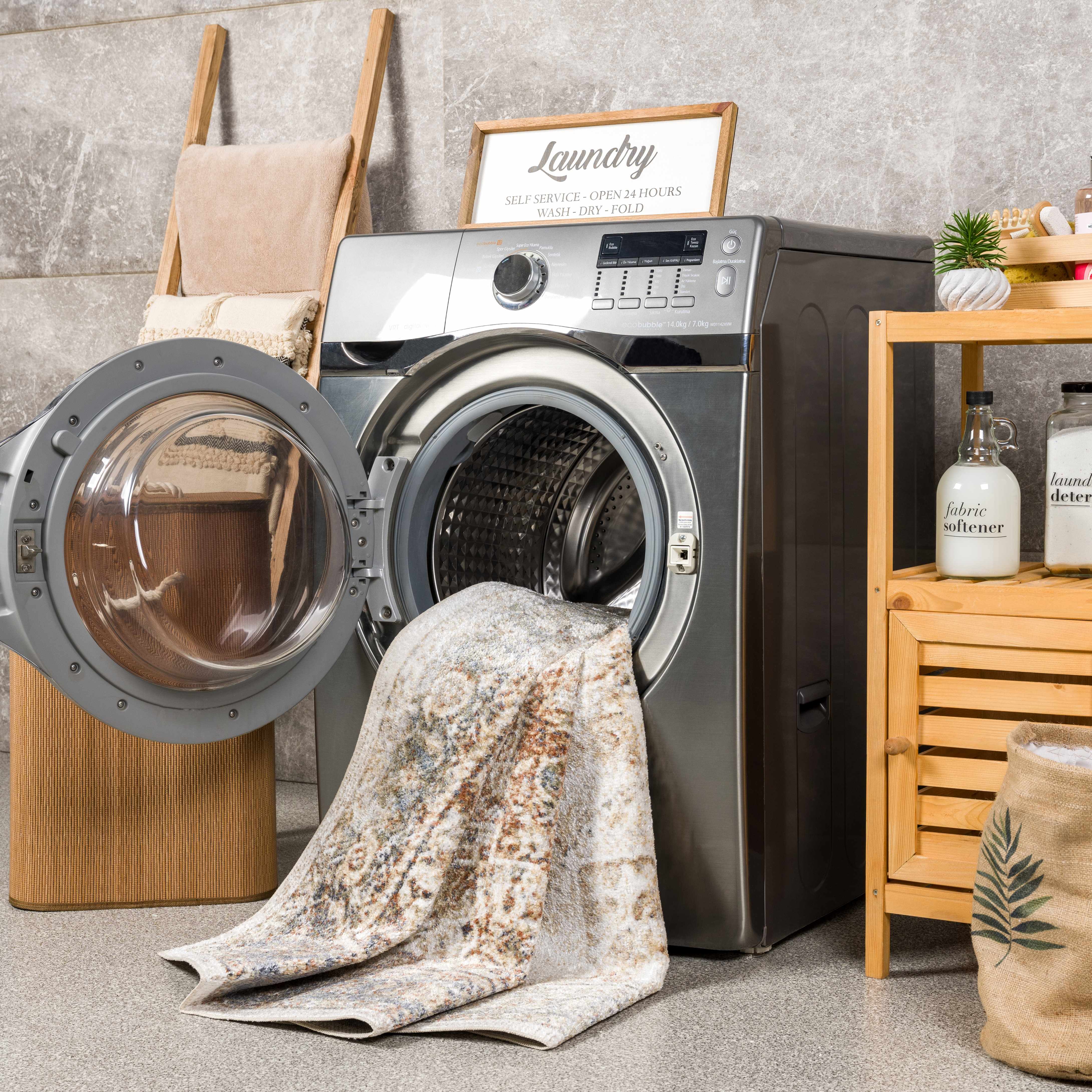 Heritage Style Flat Pile Washable Rug - Bibenanova usa