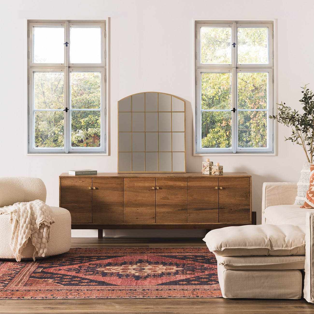 Malamote Vintage Flat Pile Washable Rug - Bibenanova usa