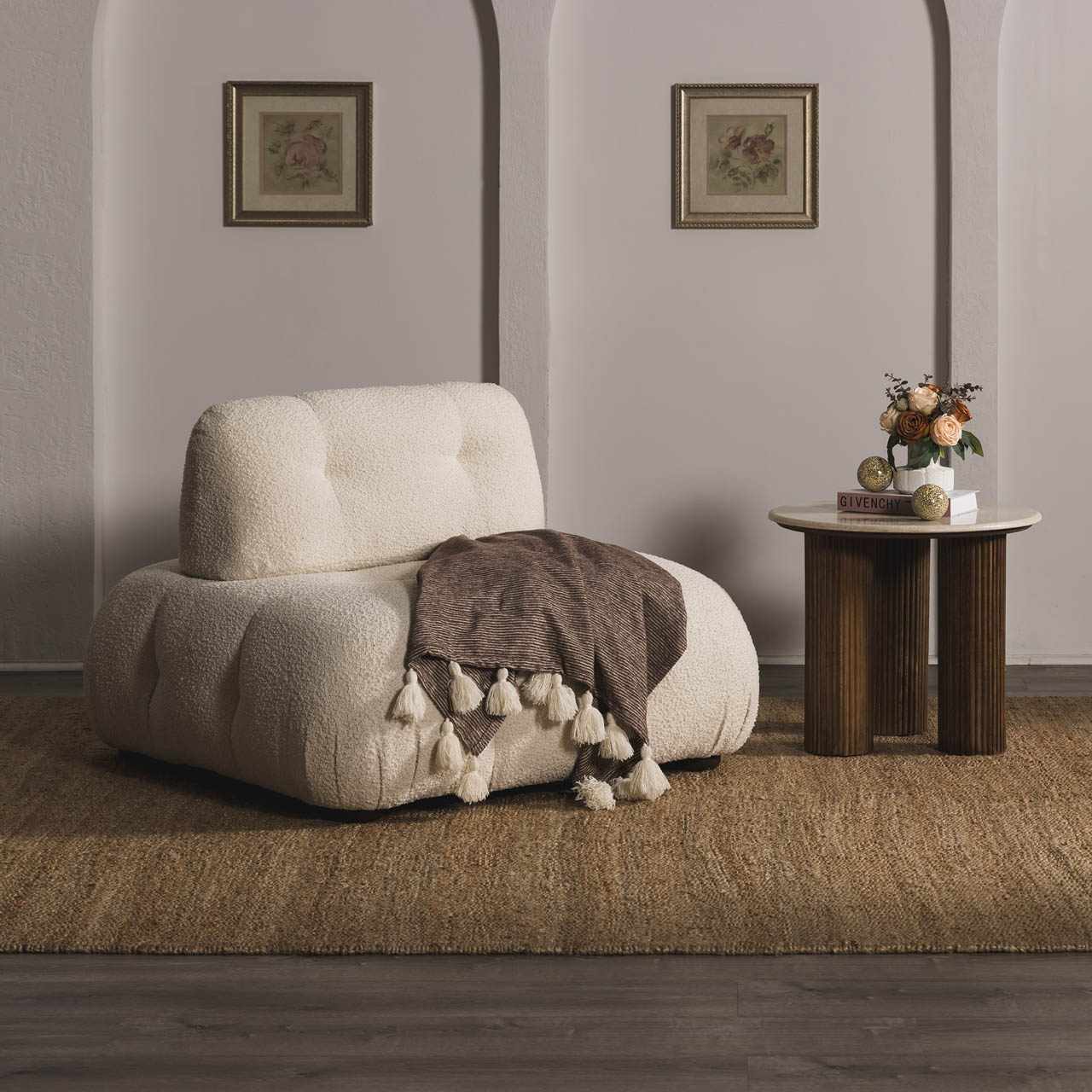 Senneterre Natural Jute Rug - Bibenanova usa