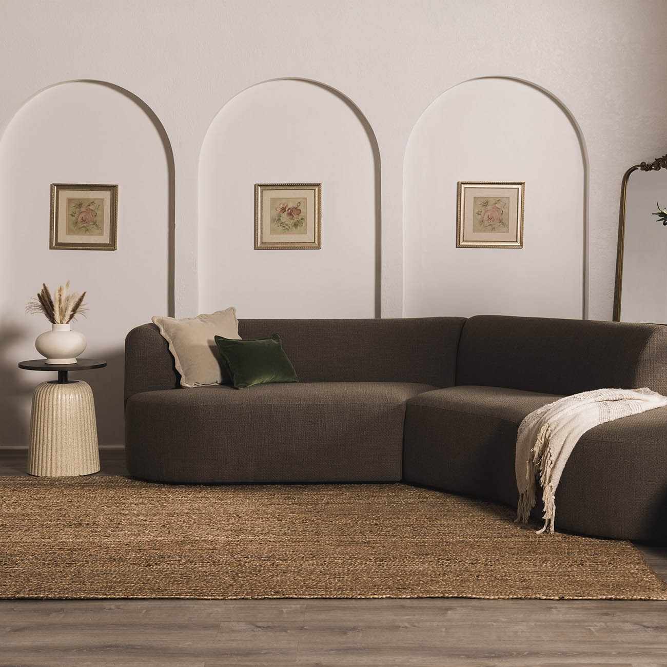 Shippagan Tan Jute Braided Rug - Bibenanova usa