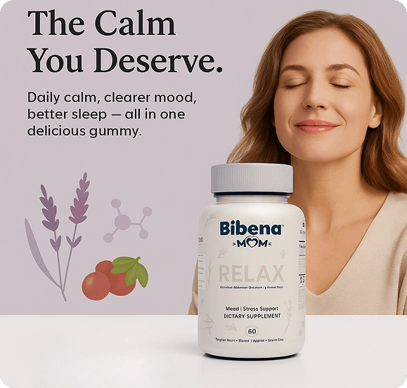 Bibena™ Mom Relax – Daily Calm & Sleep Support for Moms - Bibenanova