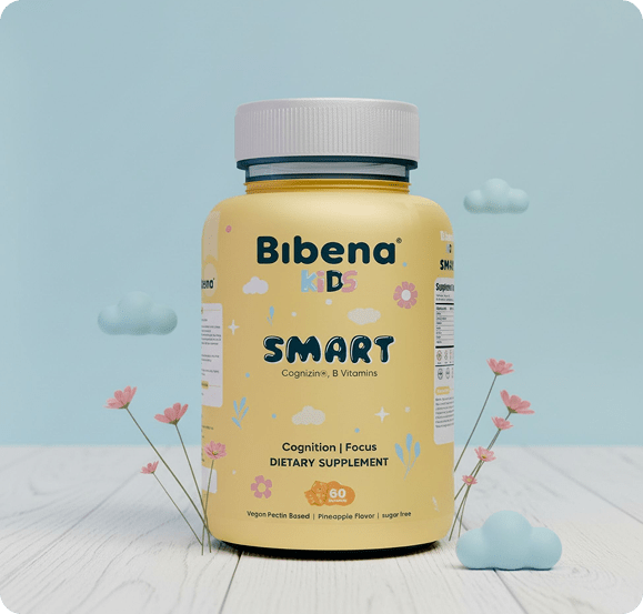 Bibena™ Kids Smart – Brain + Iron Gummy for Focus & Learning - Bibenanova
