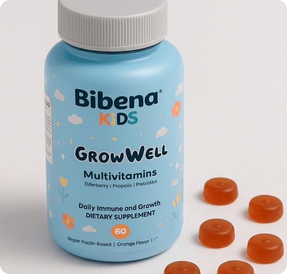 Bibena™ Growwell – Kids Daily Immune + Growth Gummy - Bibenanova
